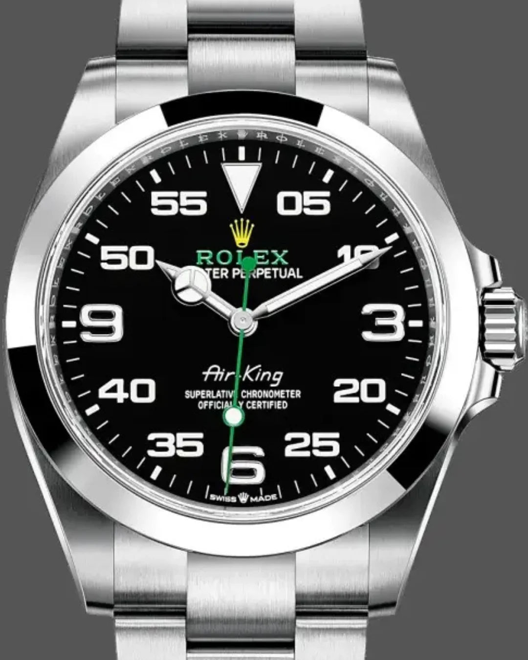 Air-king Sc 116900 Black Dial - Wristwatch