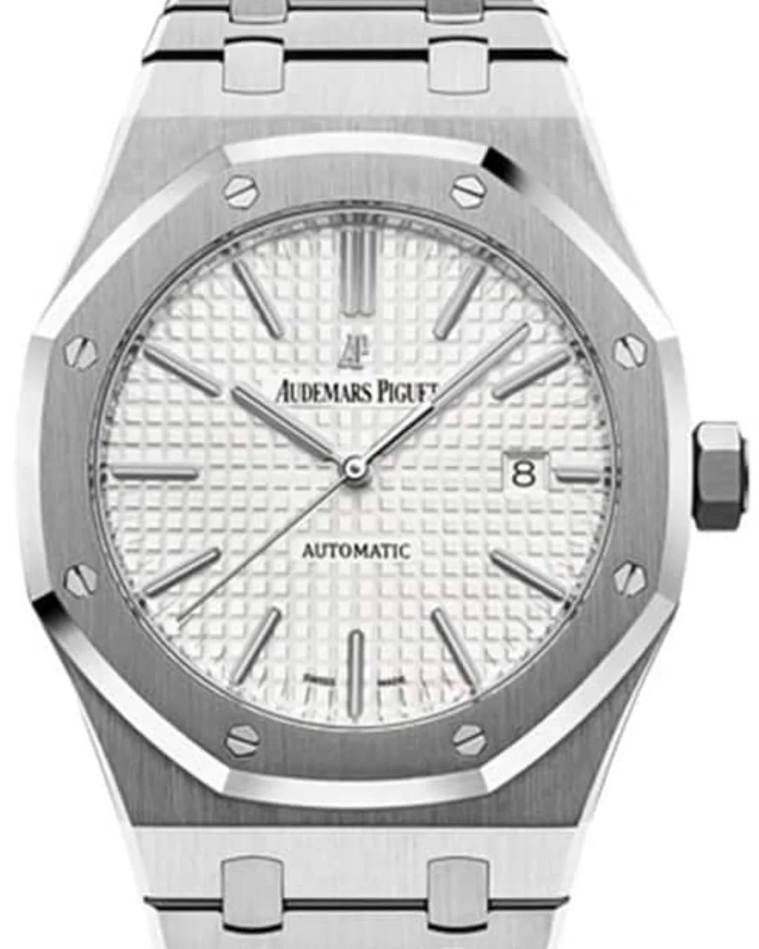 Audemars Piguet Royal Oak 15403ip.oo.1220ip.01 Classic Silver Watch - Wristwatch
