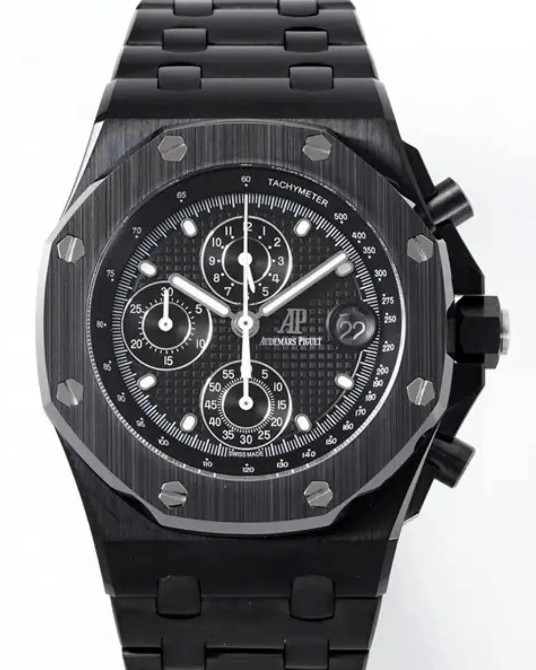 Audemars Piguet Royal Oak Offshore Chronograph 26238ce.oo.1300ce.01 Black Ceramic Watch - Wristwatch