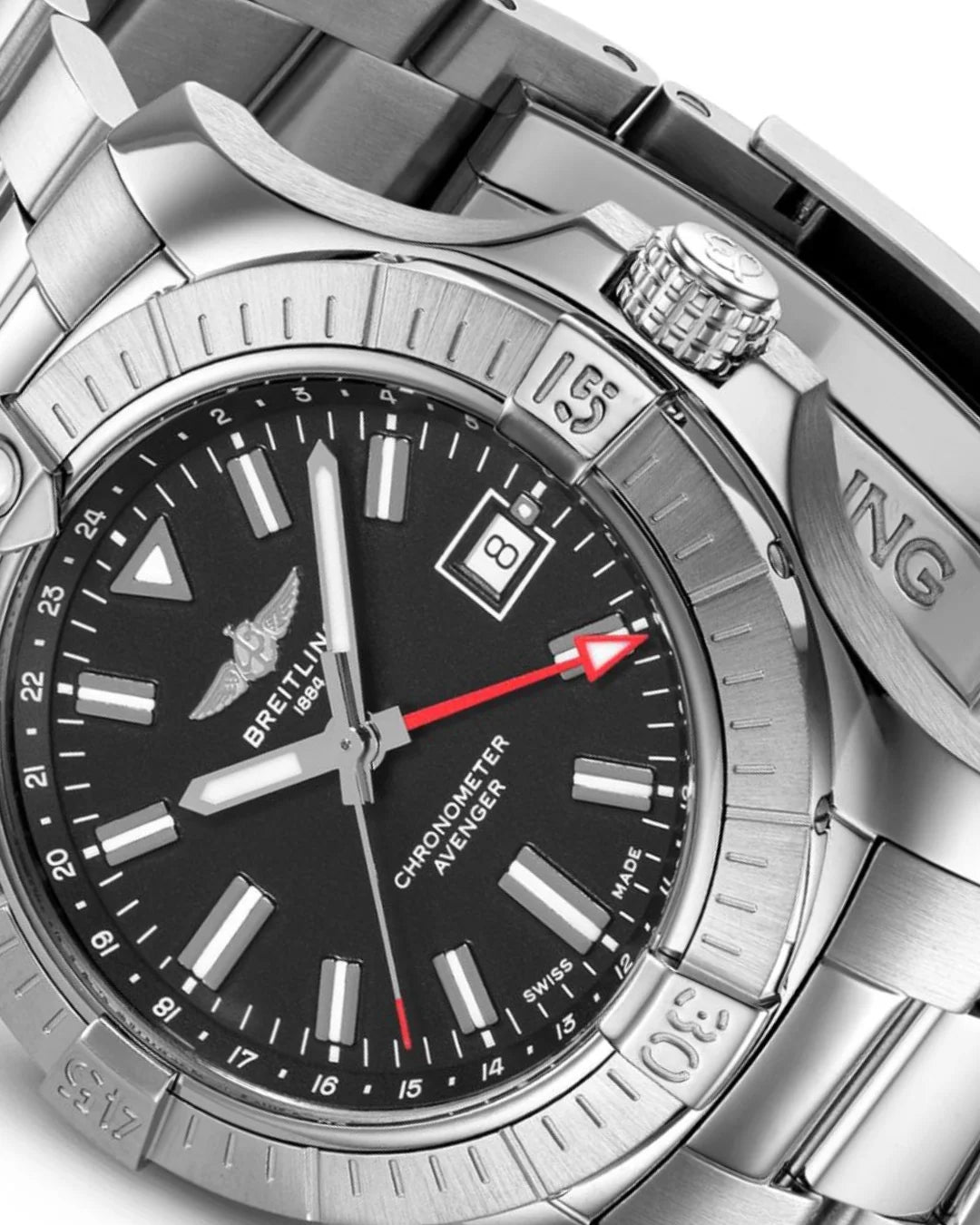 Breitling Avenger Gmt A32397101b1a1 Black Watch - Wristwatch