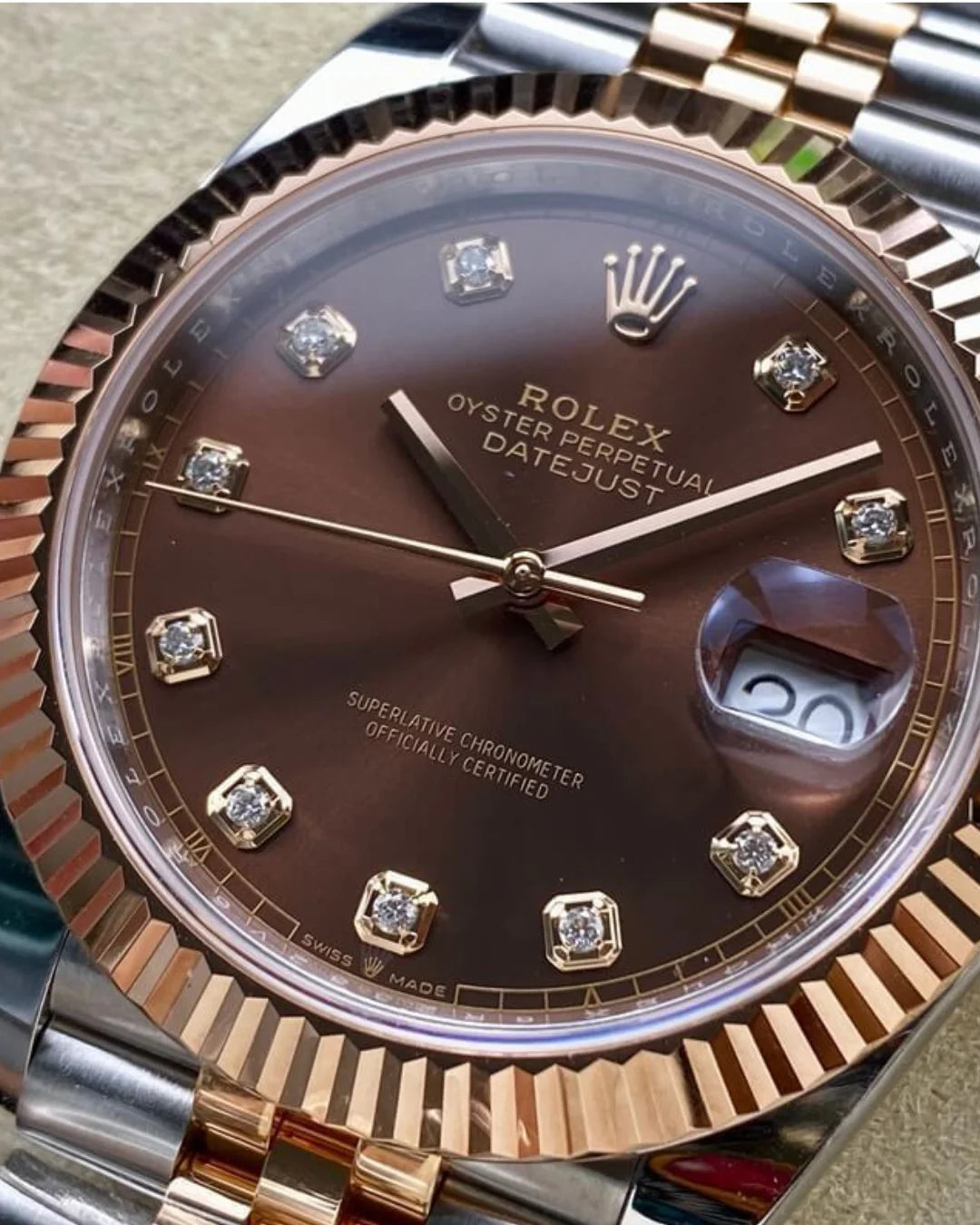 Date-just Sc 36mm 126331 Coffee - Wristwatch
