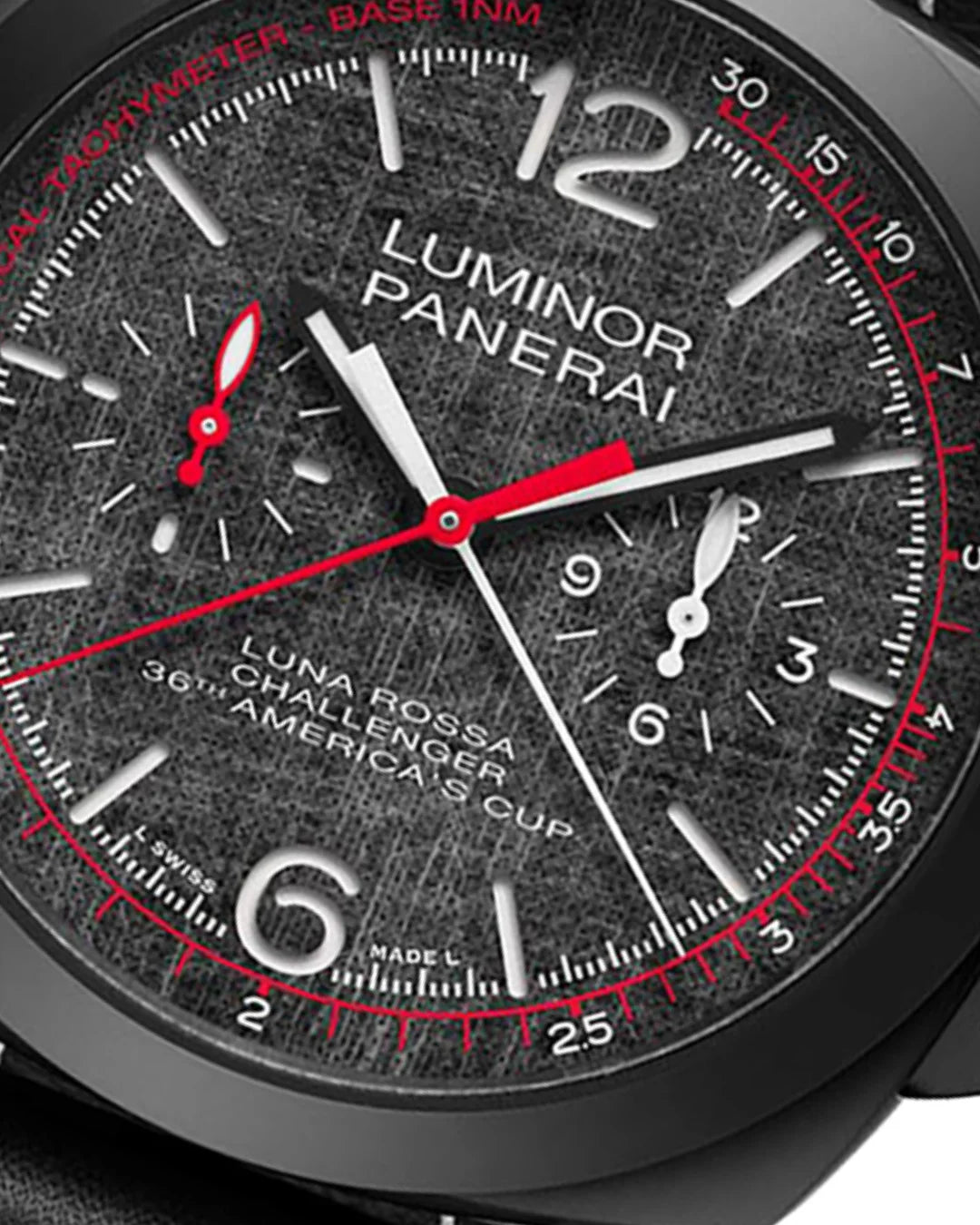Panerai Luminor Luna Rossa Chronograph Pam01037 Watch - Wristwatch