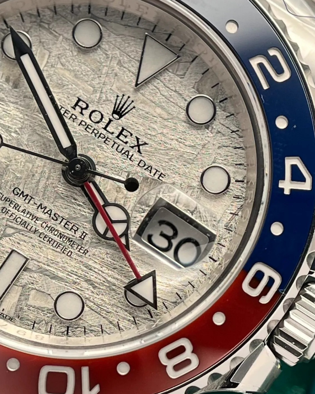 GMT-Master II SC Meteorite Dial 126719BLRO Superman