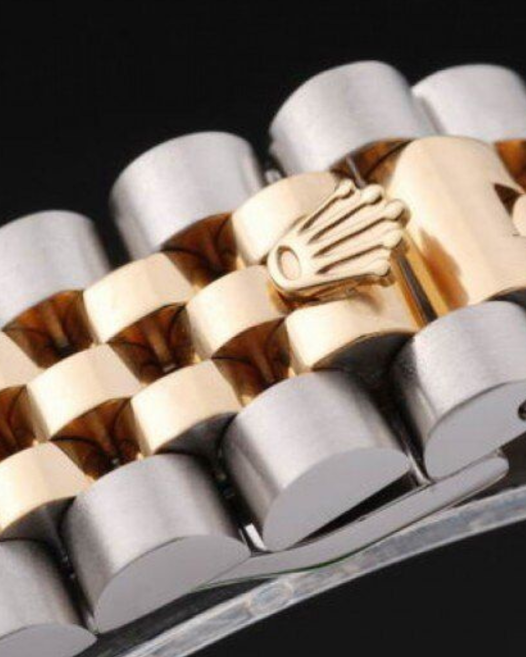 Datejust Super Watch Mod Two Tone Ladies Crown Edition