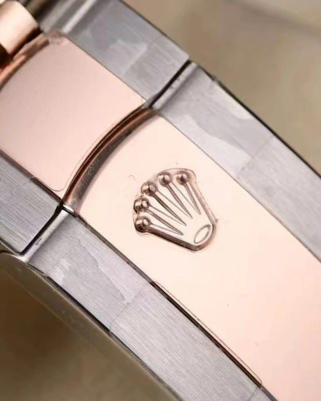 Datejust SC M1262310015 White Roman Rose Gold Watch