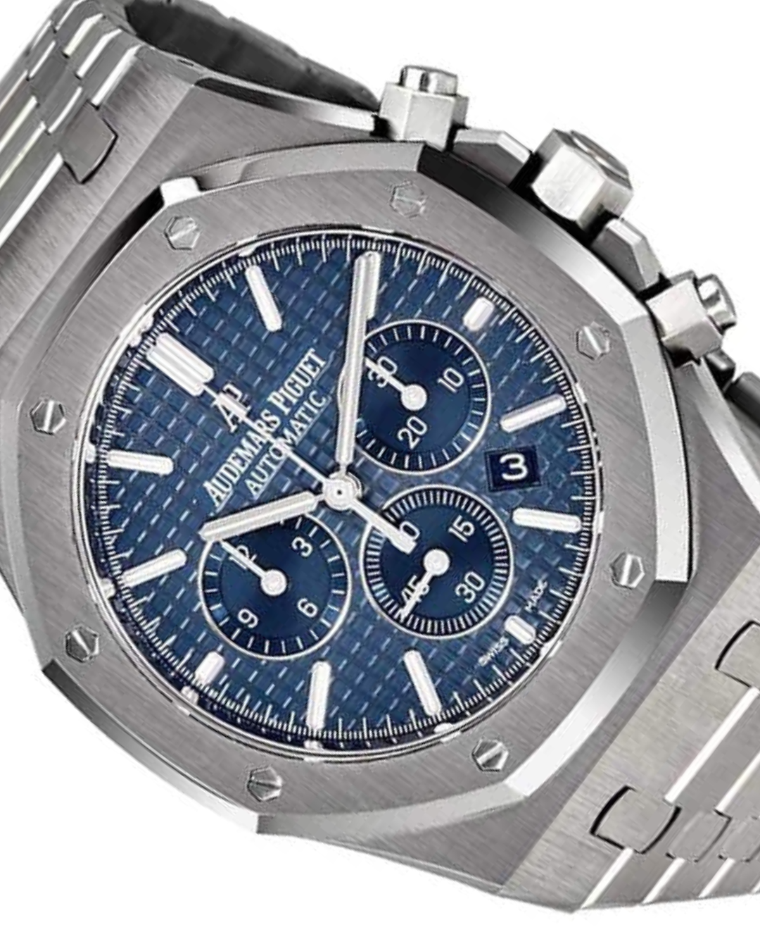 Royal Oak SC 26320ST.O0.1220ST.03 Chronograph Blue Dial Watch