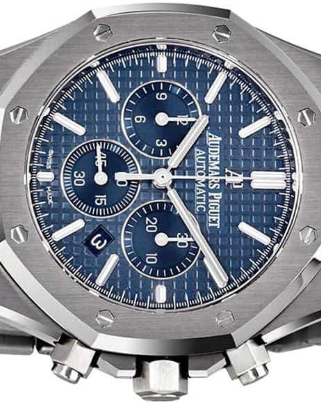 Royal Oak SC 26320ST.O0.1220ST.03 Chronograph Blue Dial Watch