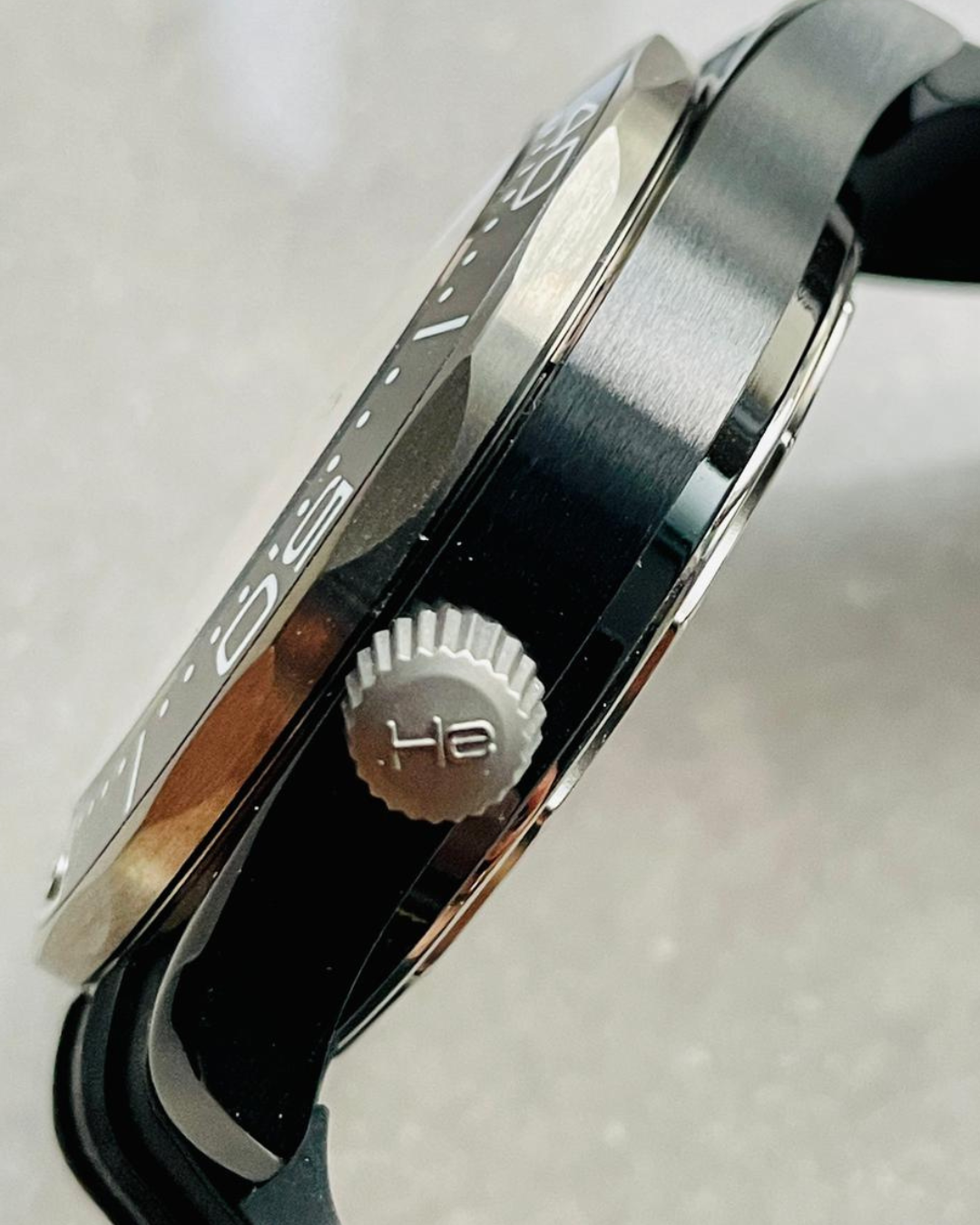 Omega Seamaster Diver 300M 43.5mm Super Watch Mod Black 8806