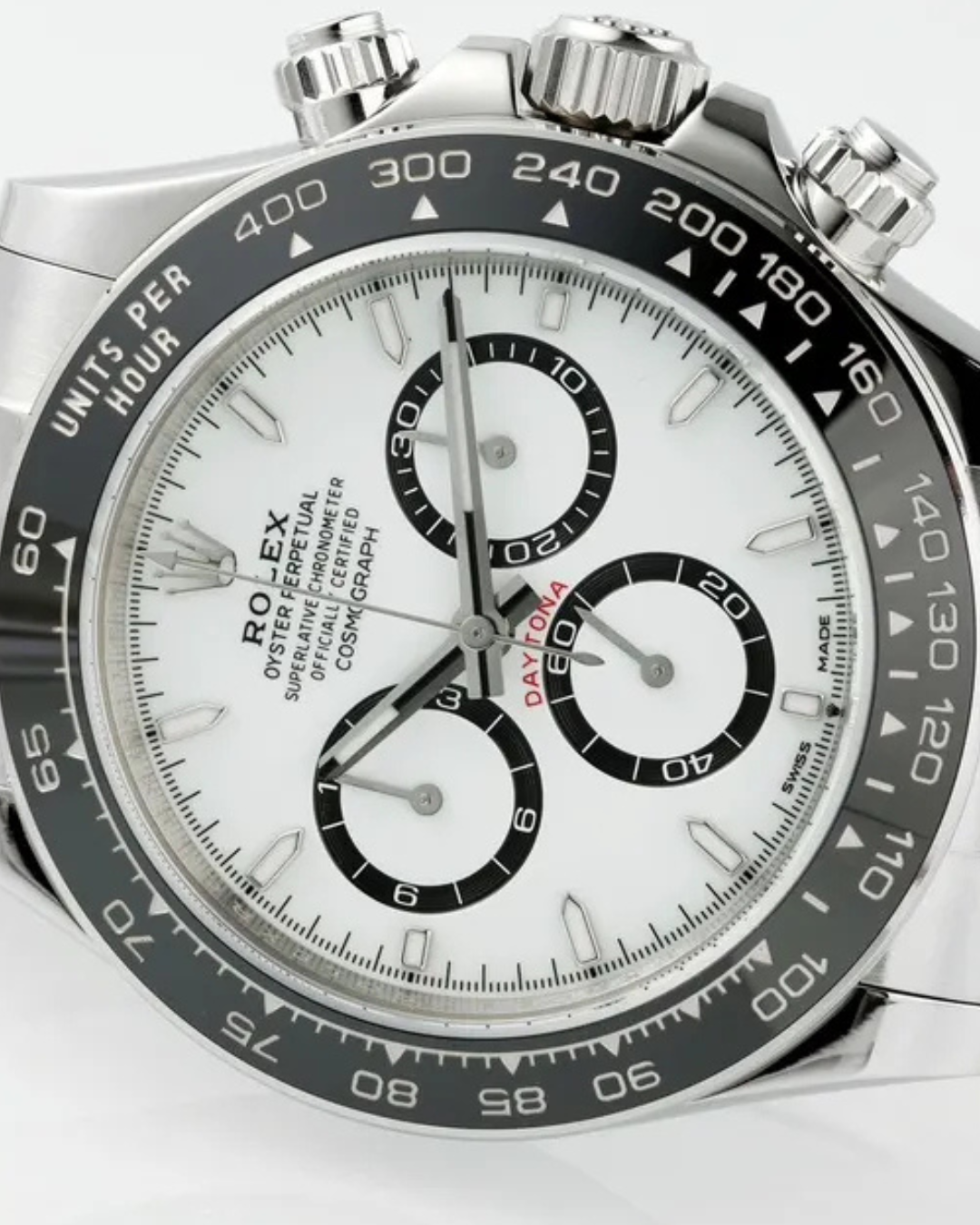 Daytona 4130 SC Silver M126500LN Watch