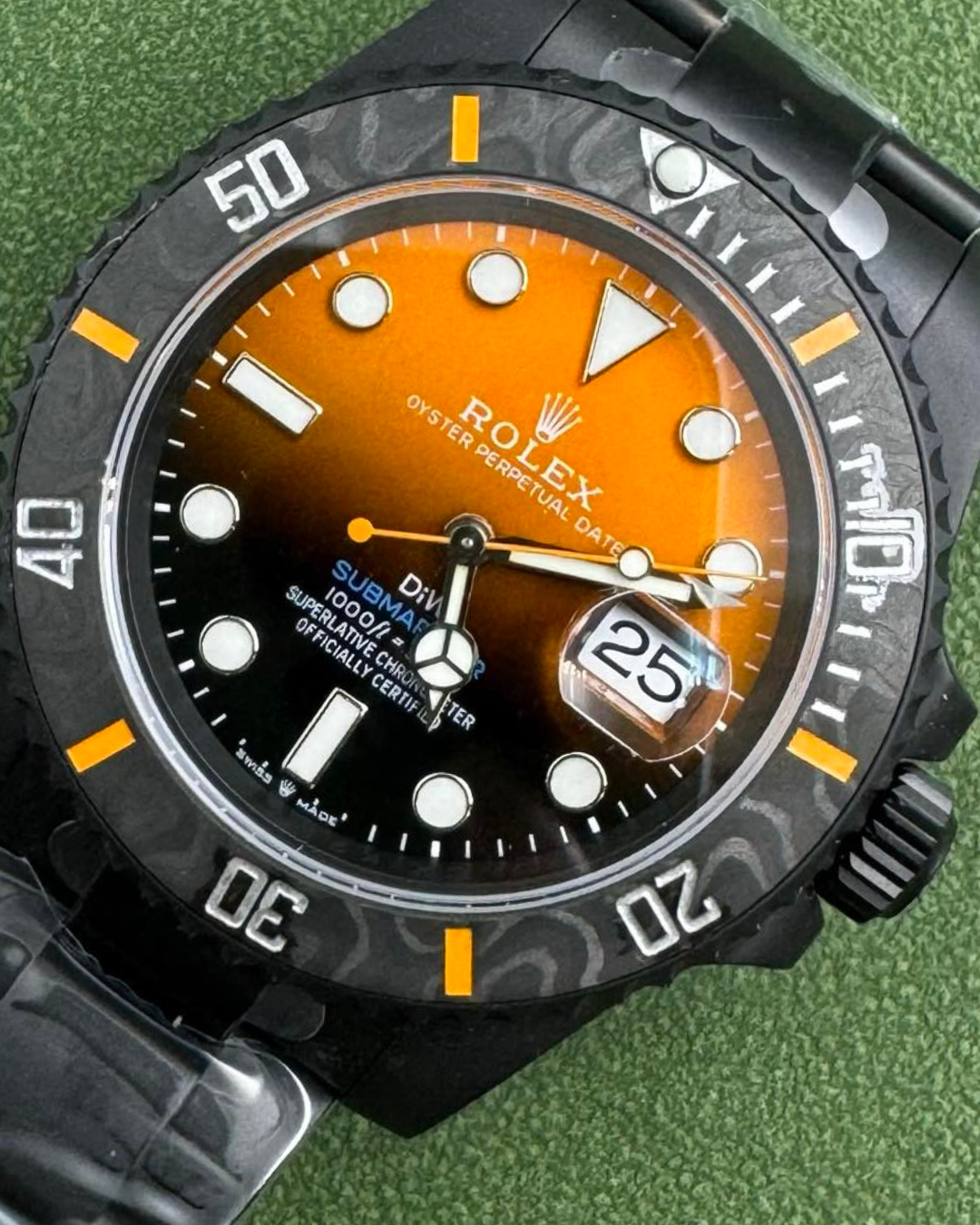 VS Submariner DIW Super Watch DLC Mod Black-Orange