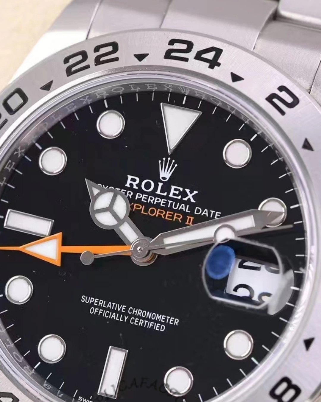 Explorer II SC M2265700002 Black Dial Watch