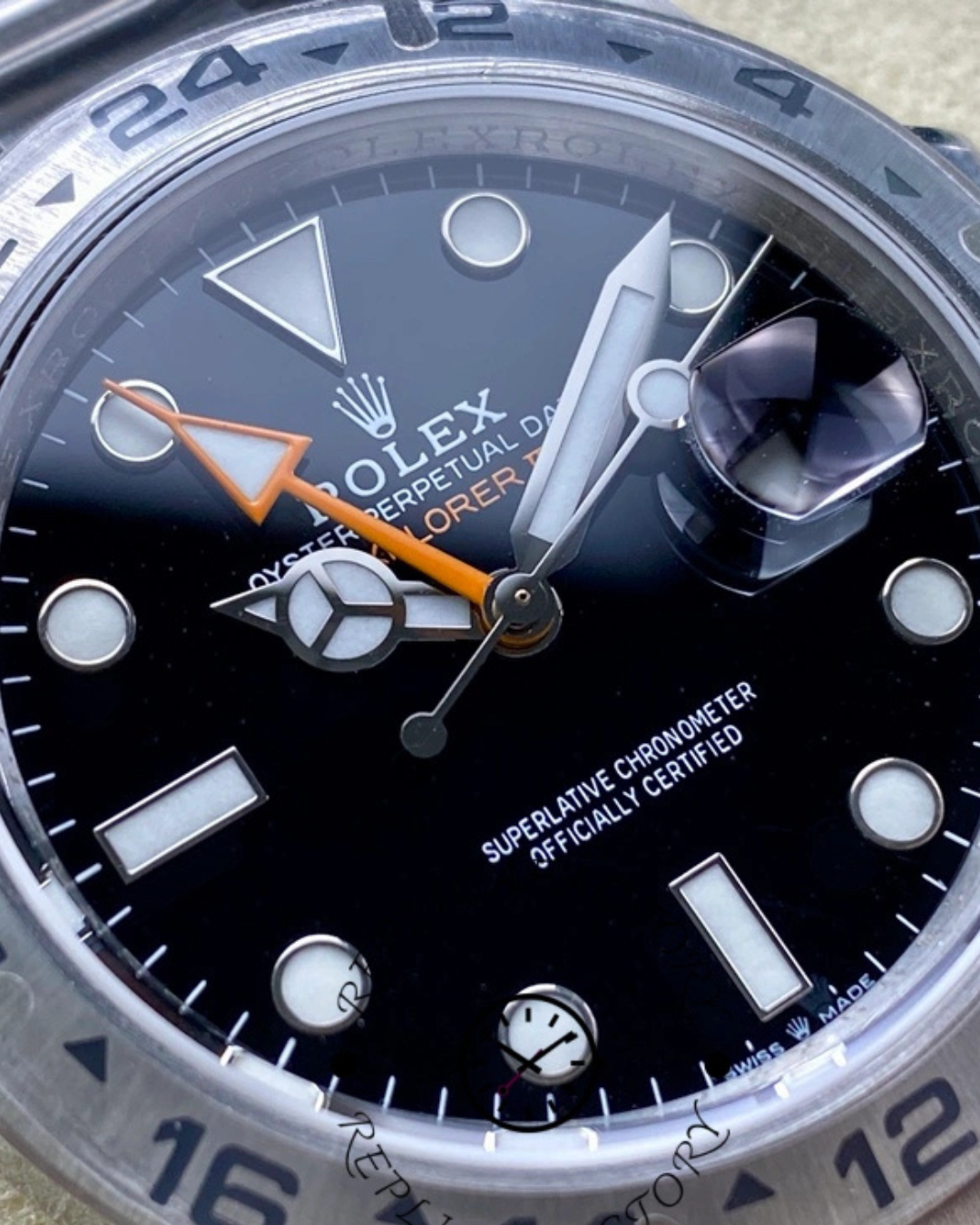 Explorer II SC M2265700002 Black Dial Watch