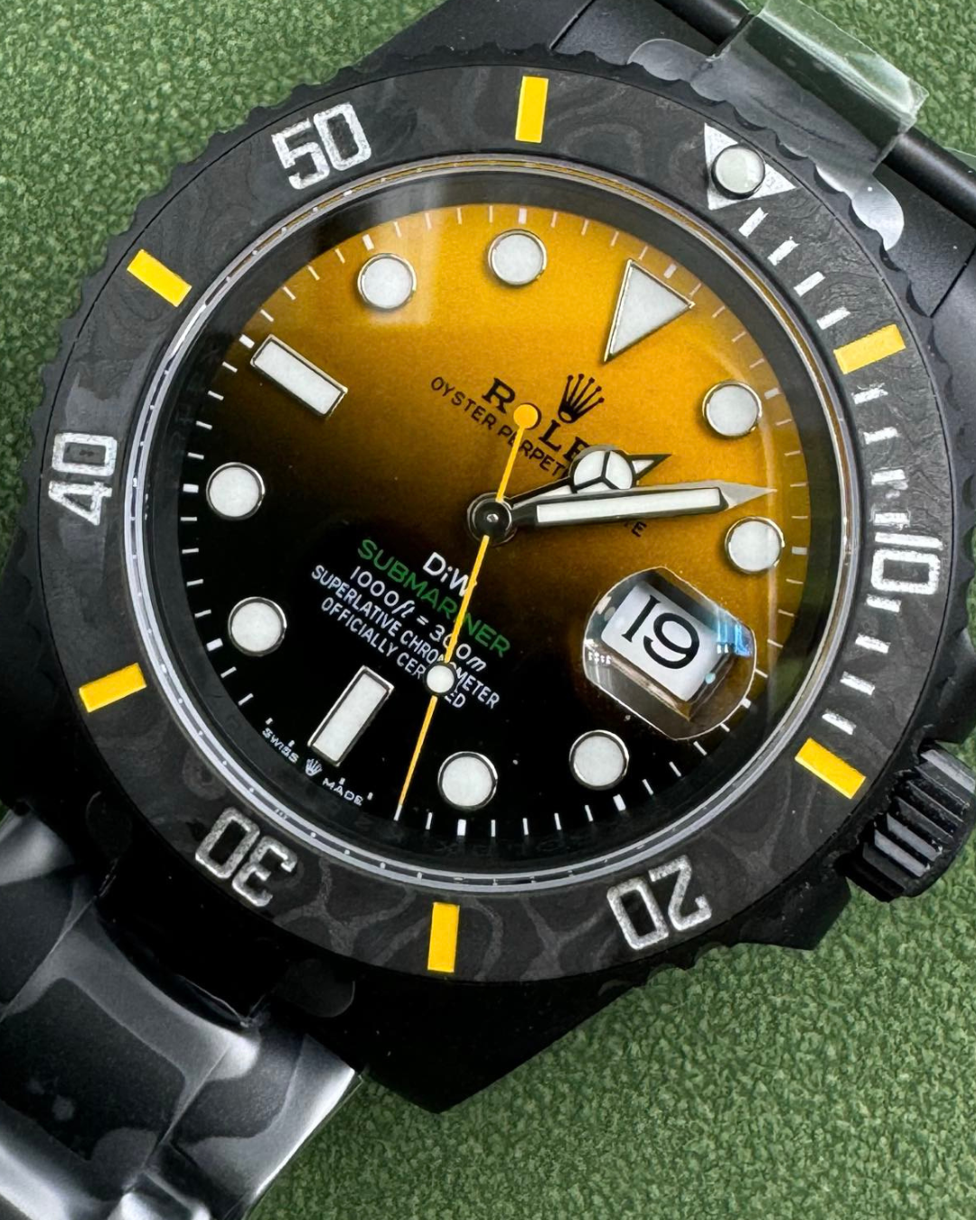 VS Submariner DIW Super Watch DLC Mod Black-Yellow
