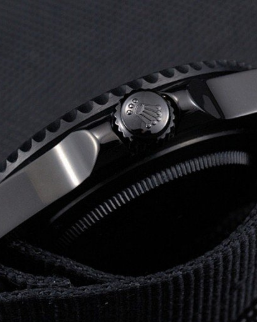 Submariner Watch Mod Black Beauty Crown Edition