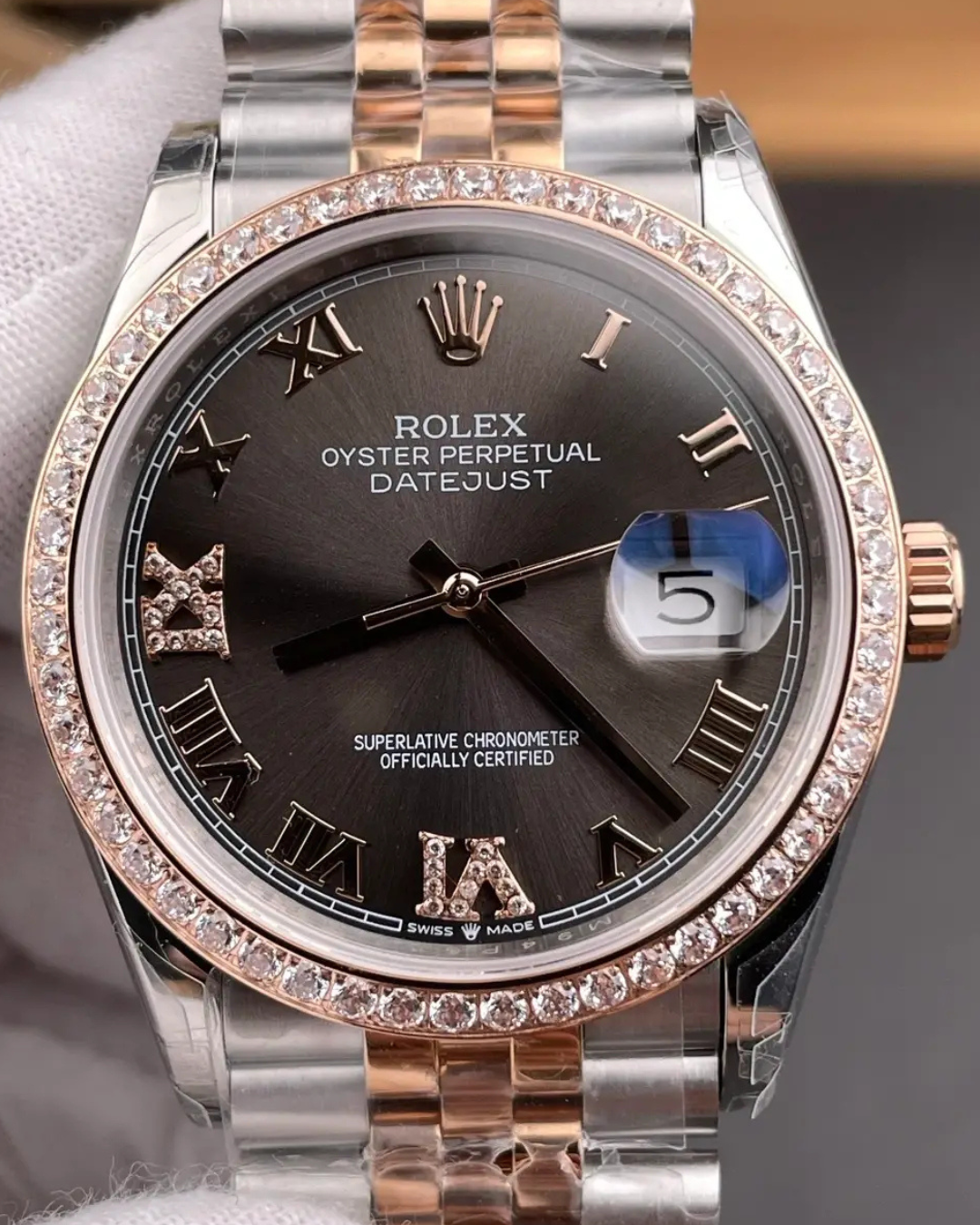 Datejust SC 126281RBR-0011 Diamond Watch