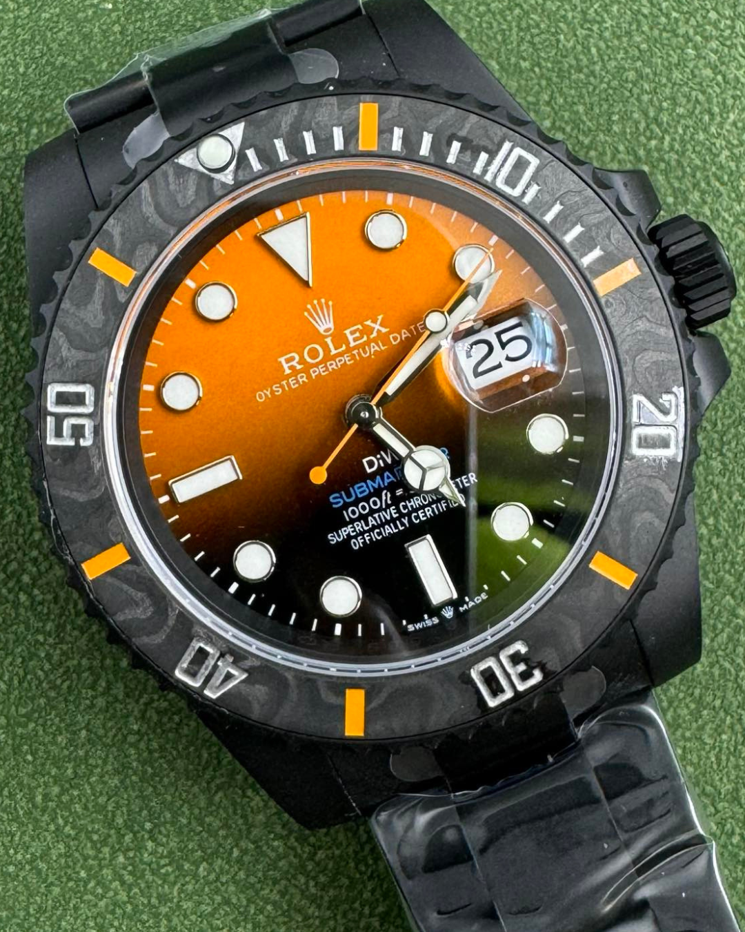 VS Submariner DIW Super Watch DLC Mod Black-Orange