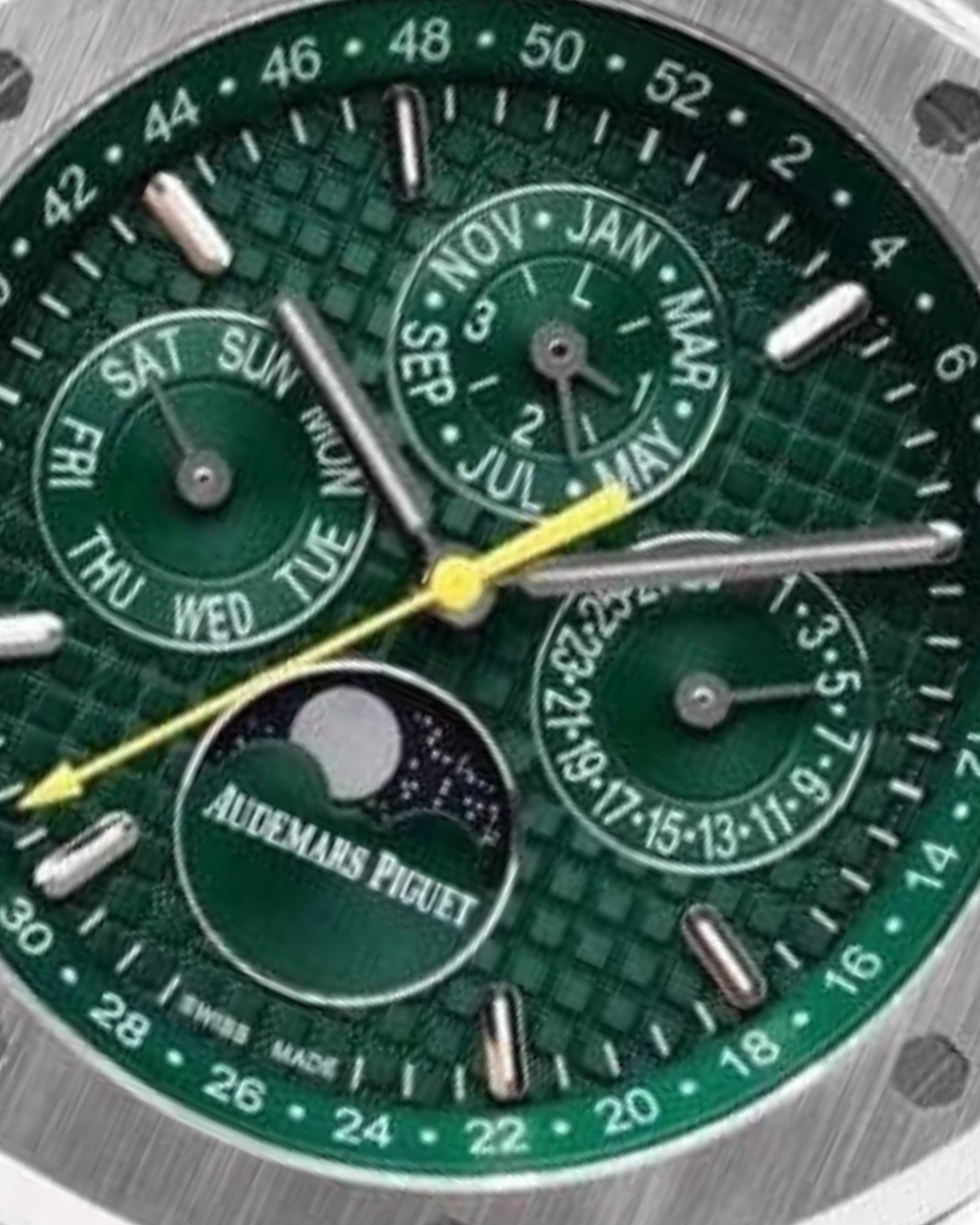 Royal Oak SC 26574ST Green Dial Chronograph Watch