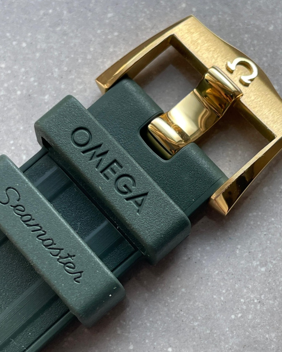 Omega Seamaster Diver 300mm Green Dial Super Watch Mod Gold A8800