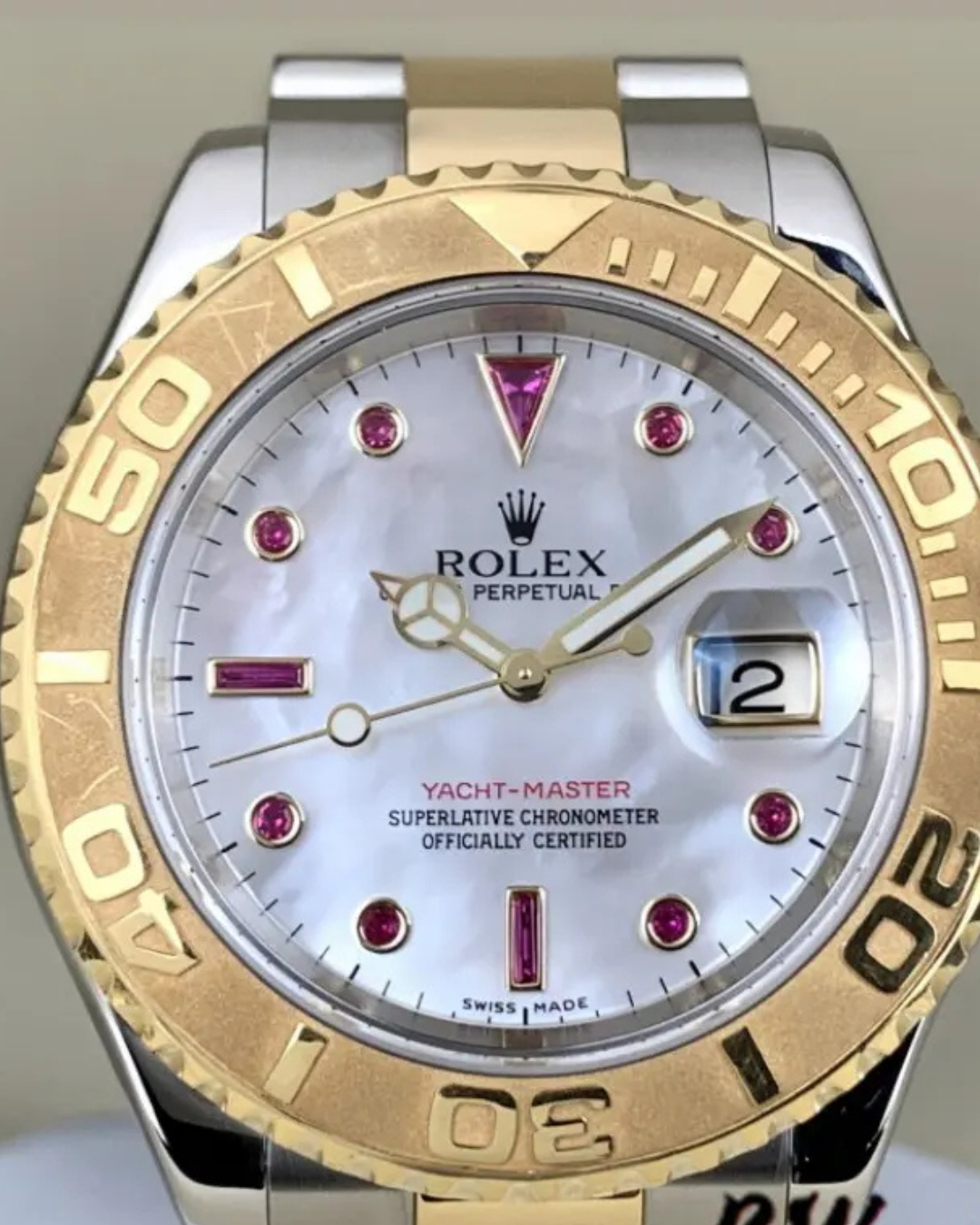 Yacht master SC Yellow Gold Two Tone 16623