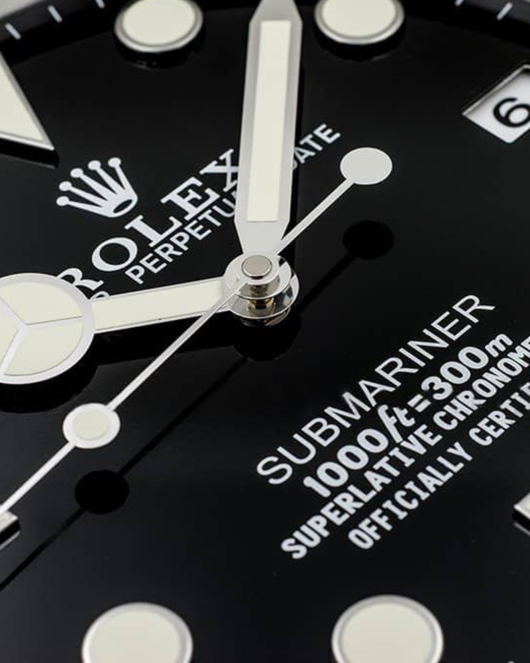 Rolex Wall Clock Submariner Black Edition