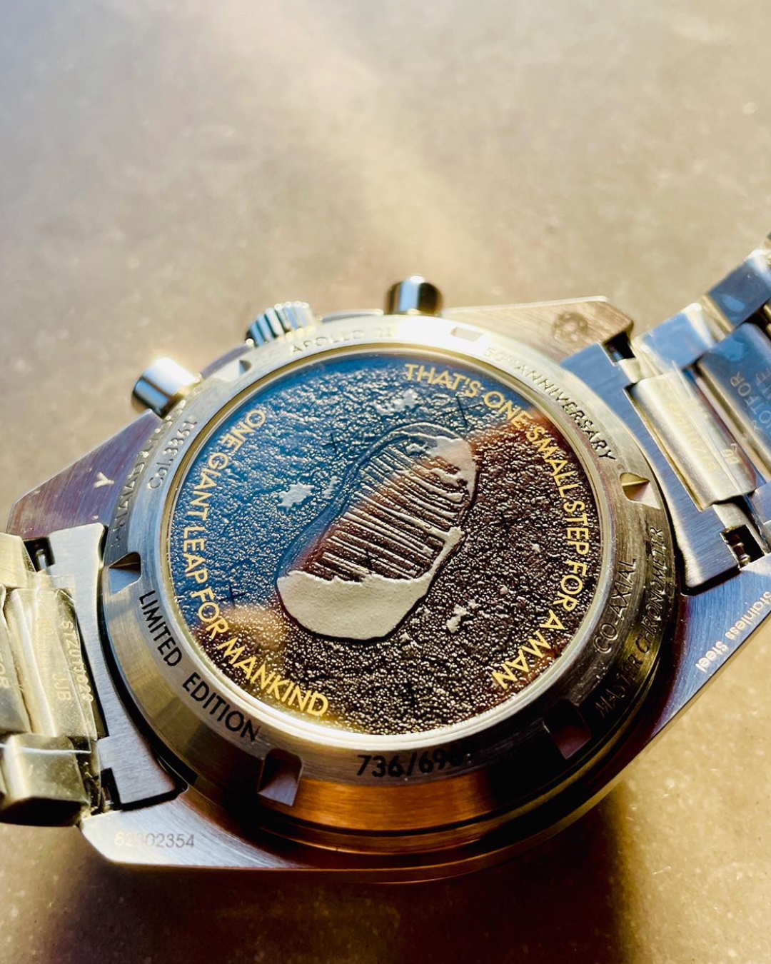 Omega Speedmaster Super Watch Mod Limited Edition 50th Apollo Moon