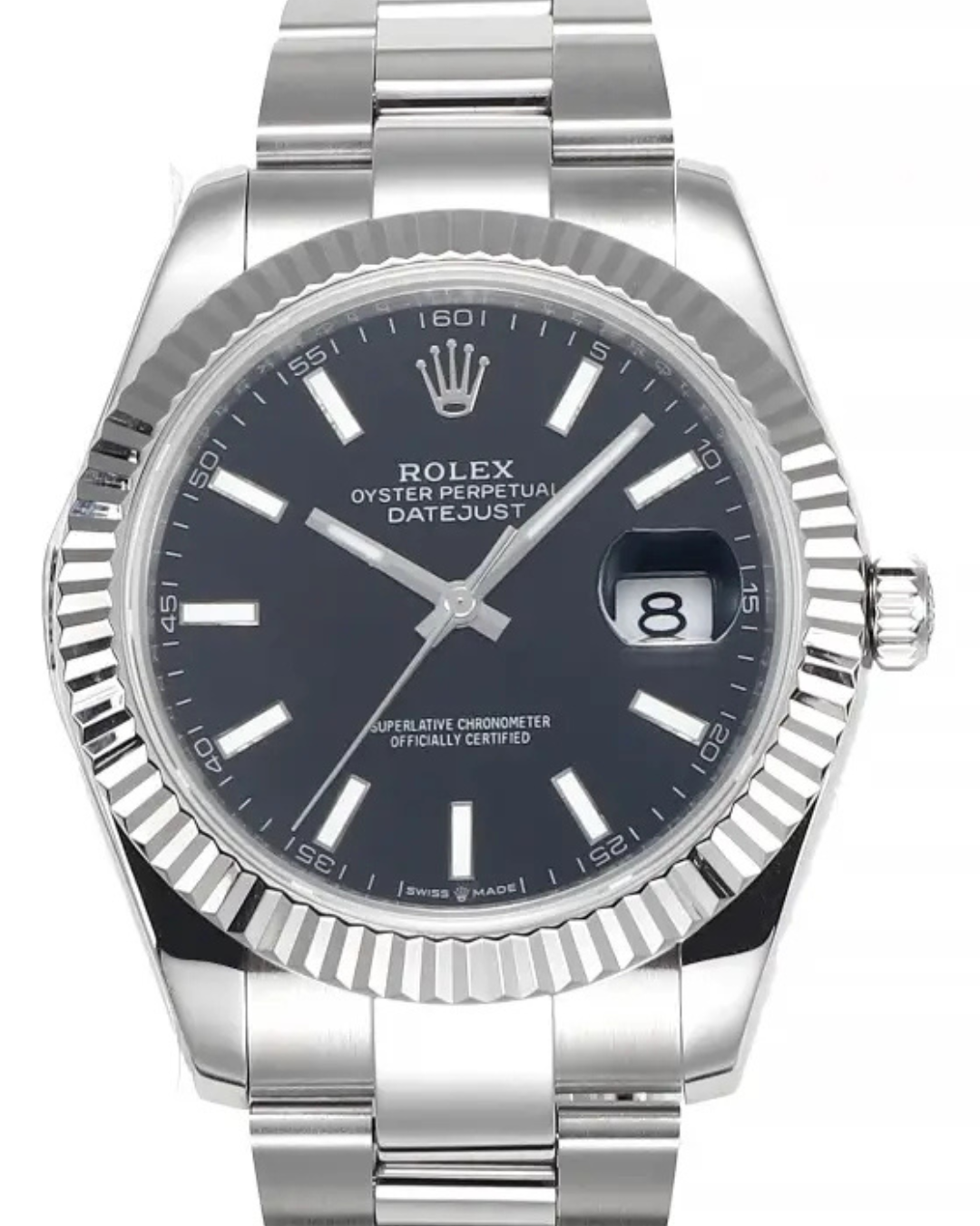ROLEX Datejust 41 Black Dial 126334 Watch