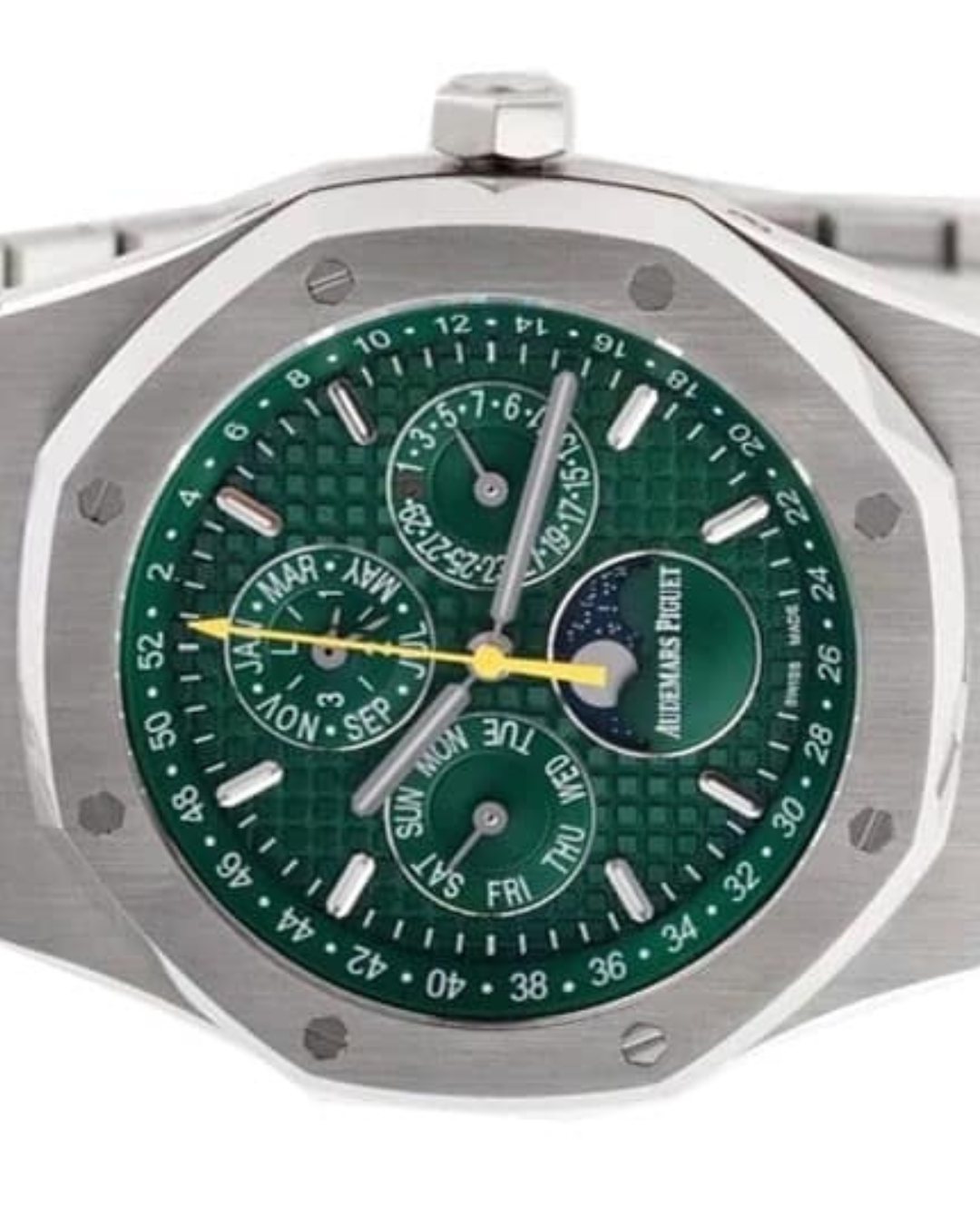 Royal Oak SC 26574ST Green Dial Chronograph Watch