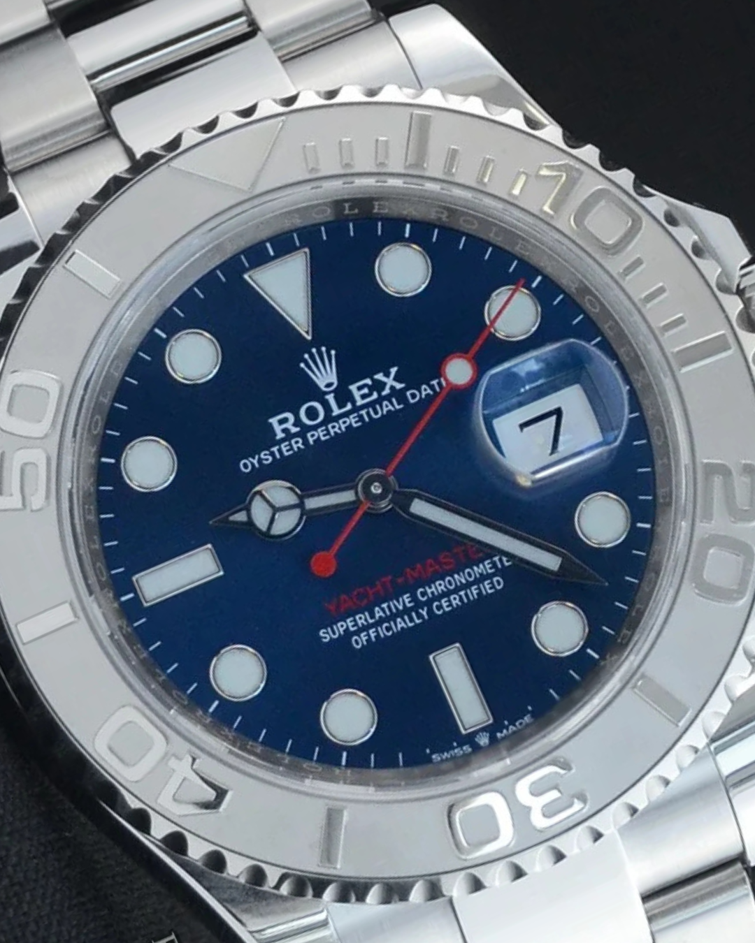 Yacht-Master Watch Mod Blue Crown Edition