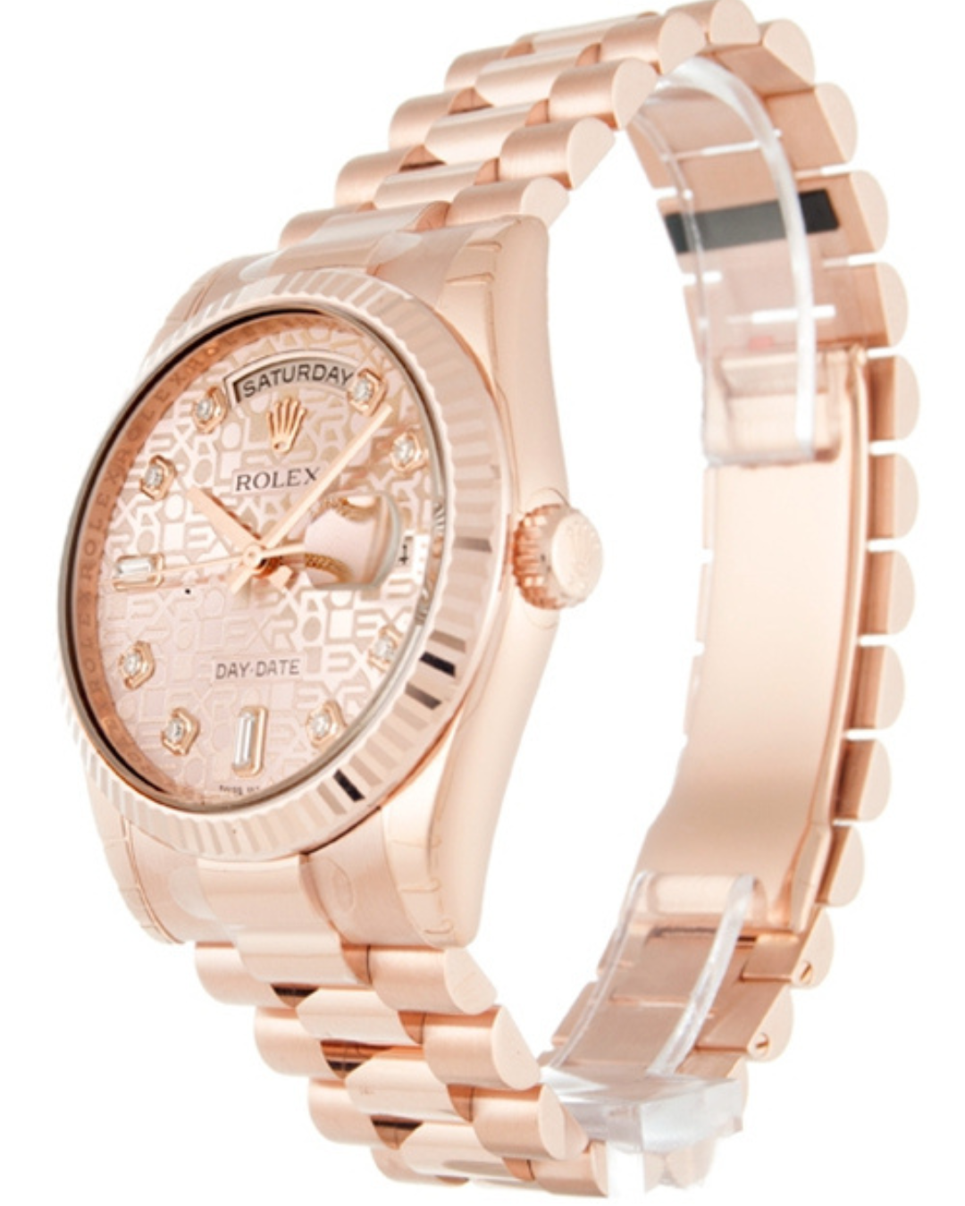 Day Date Watch Mod Rose Gold Edition