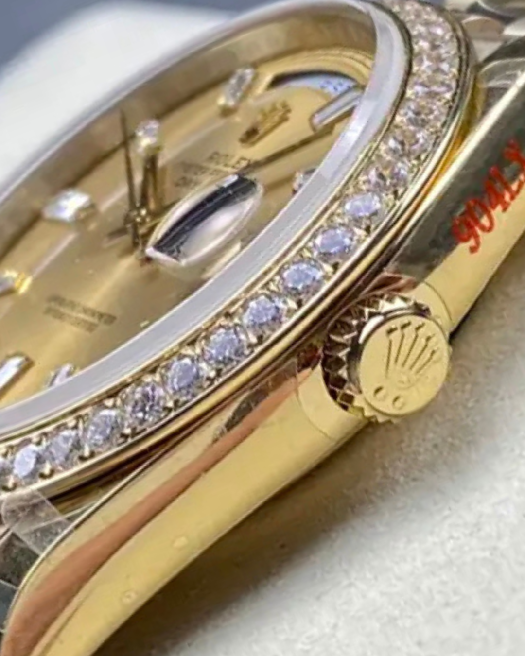 Day-Date SC Champagne Diamond 228348RBR