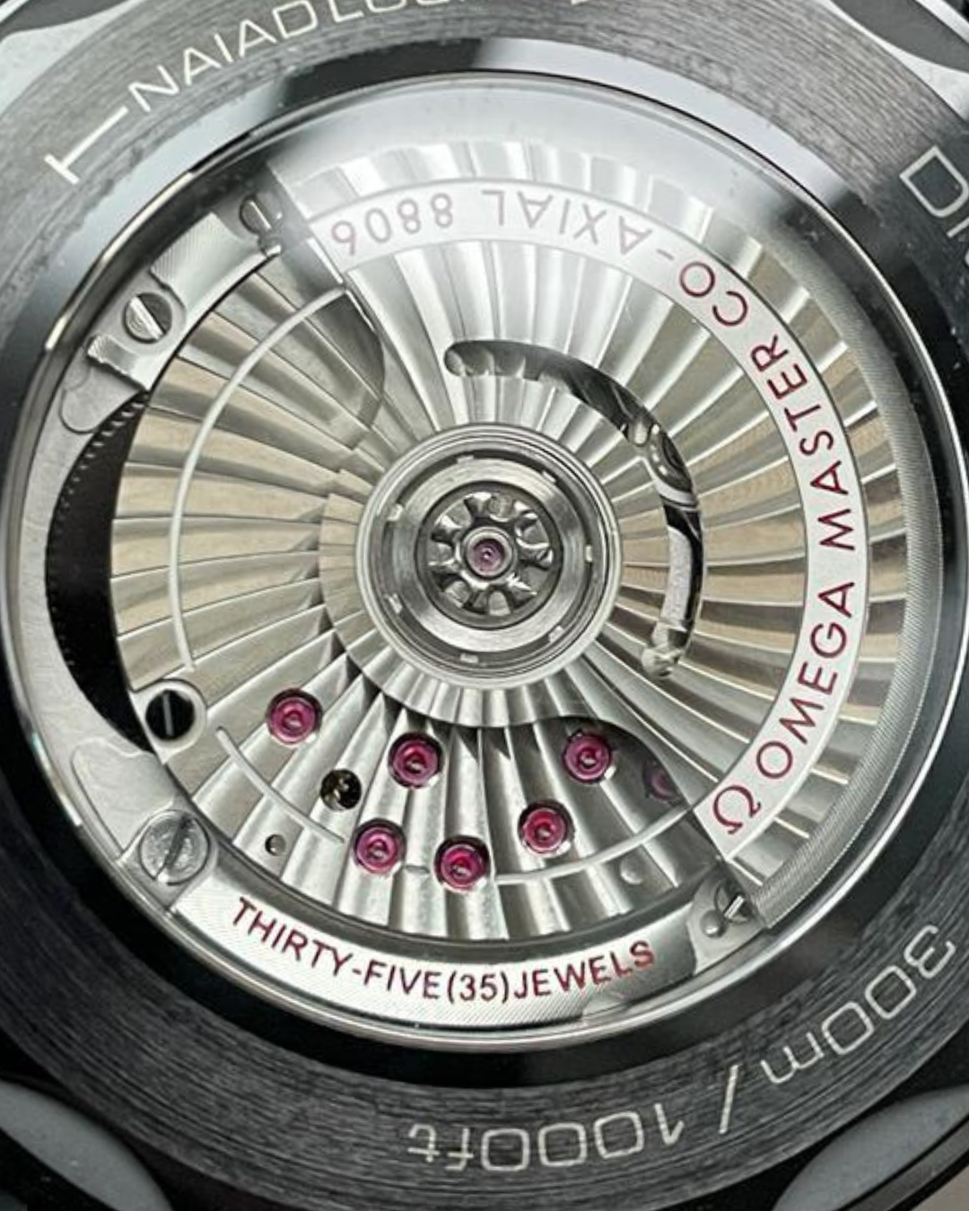 Omega Seamaster Diver 300m Ghost Super Watch Mod Black