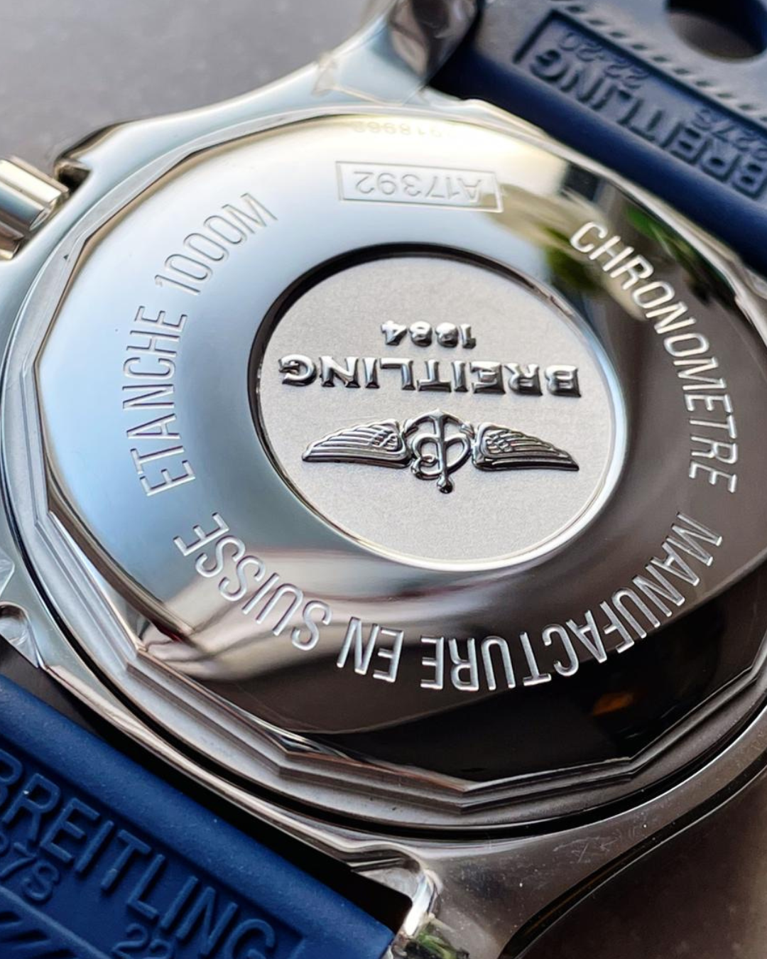 Breitling Superocean Super Watch Mod Blue A2824