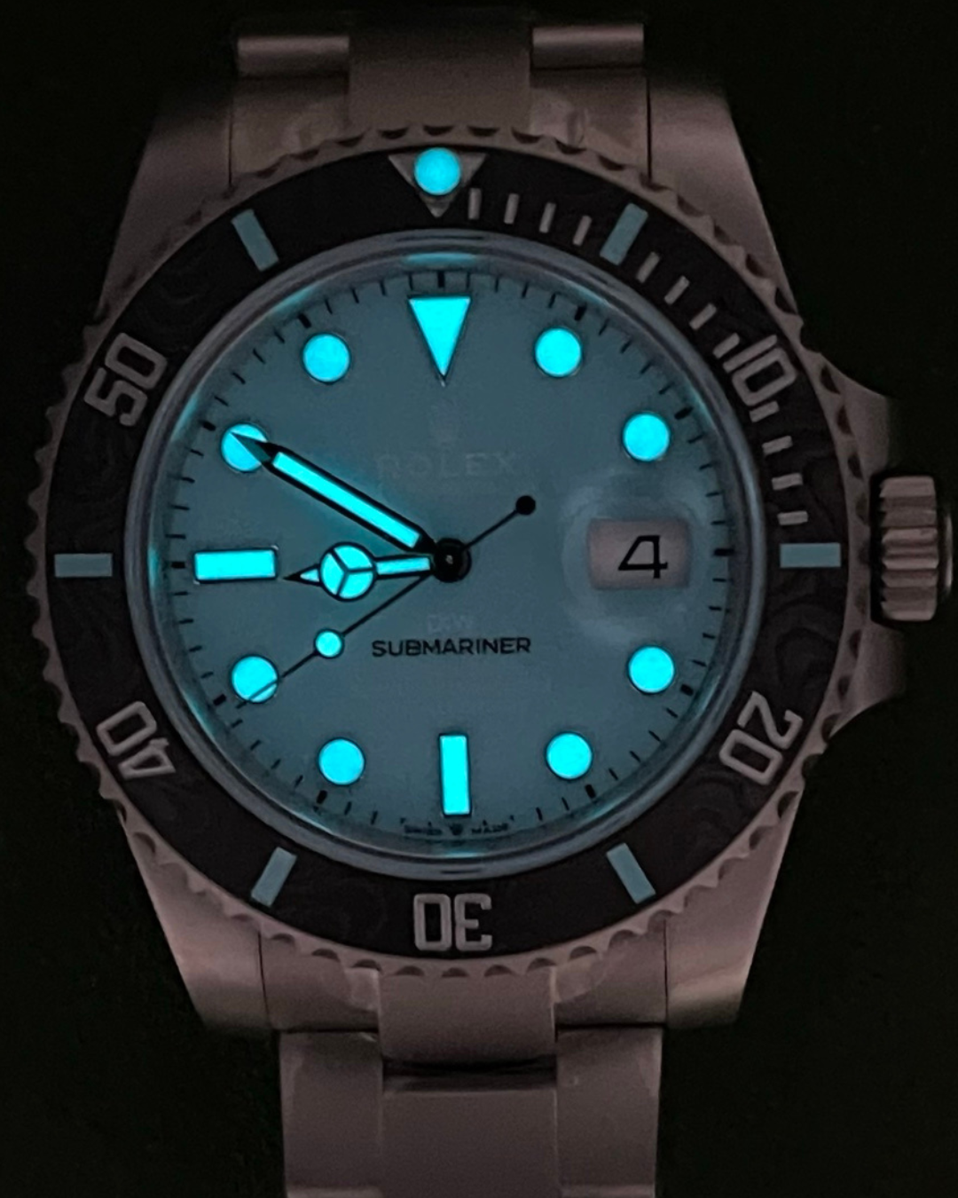 VS Submariner DIW Super Watch DLC Mod Tiffany Blue