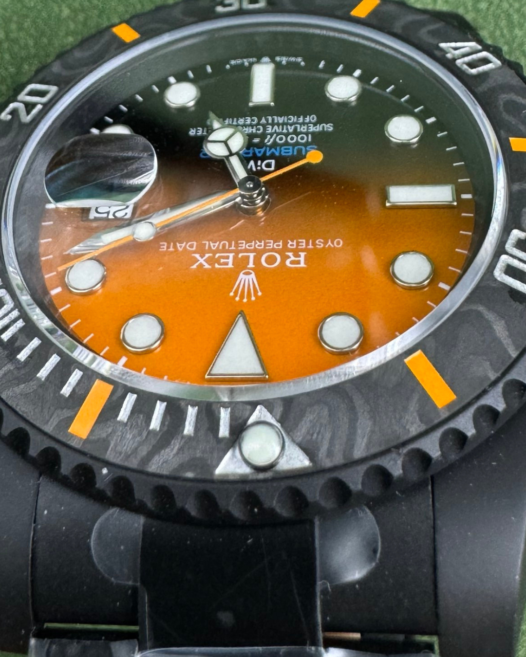 VS Submariner DIW Super Watch DLC Mod Black-Orange