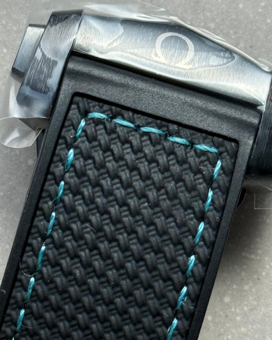 Omega Planet Ocean 45.5mm GMT World Timer Super Watch Mod Blue