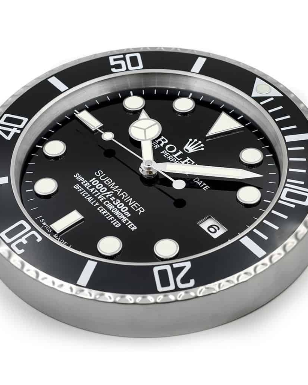 Rolex Wall Clock Submariner Black Edition