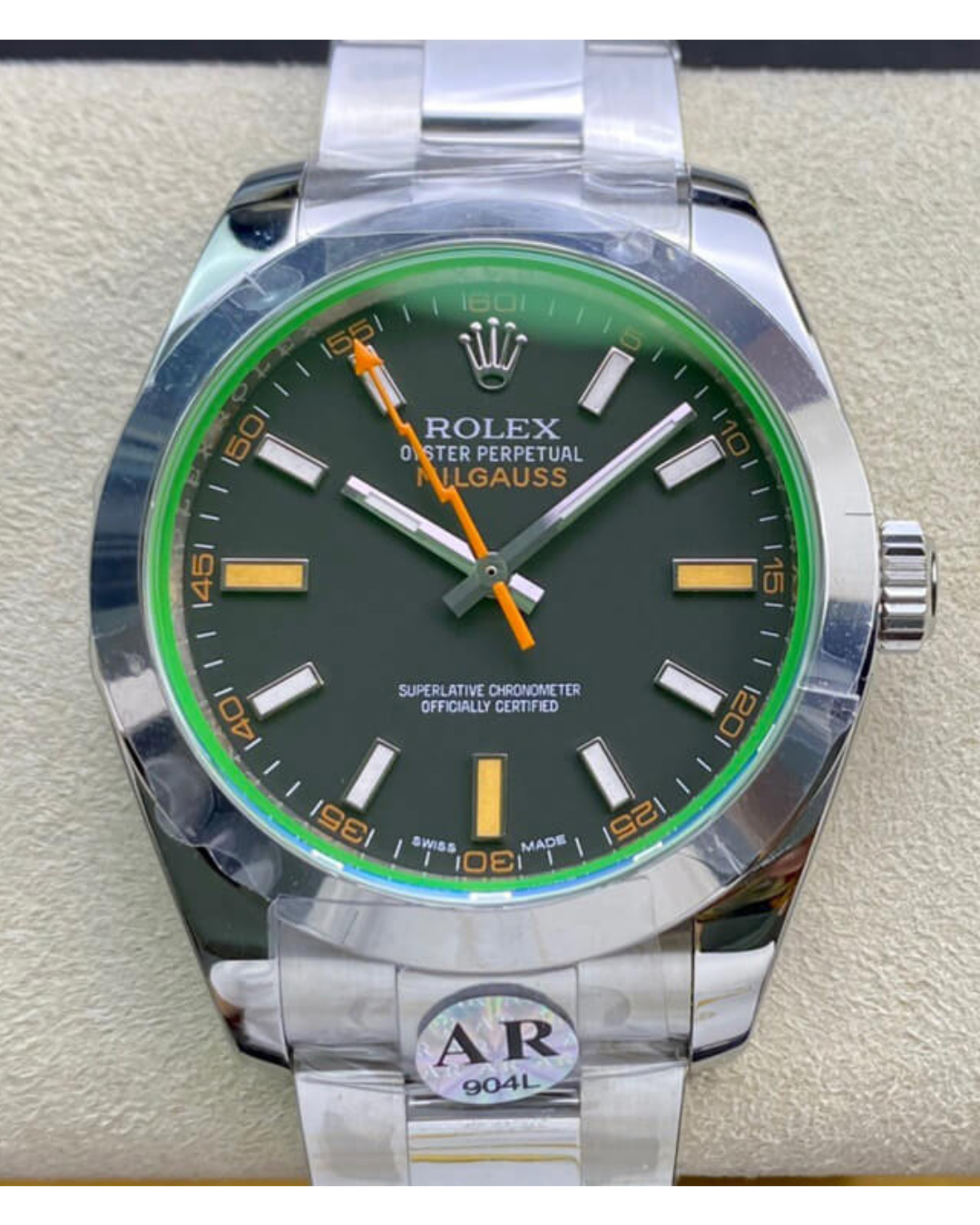 ROLEX Milgauss Perpetual 116400GV Watch