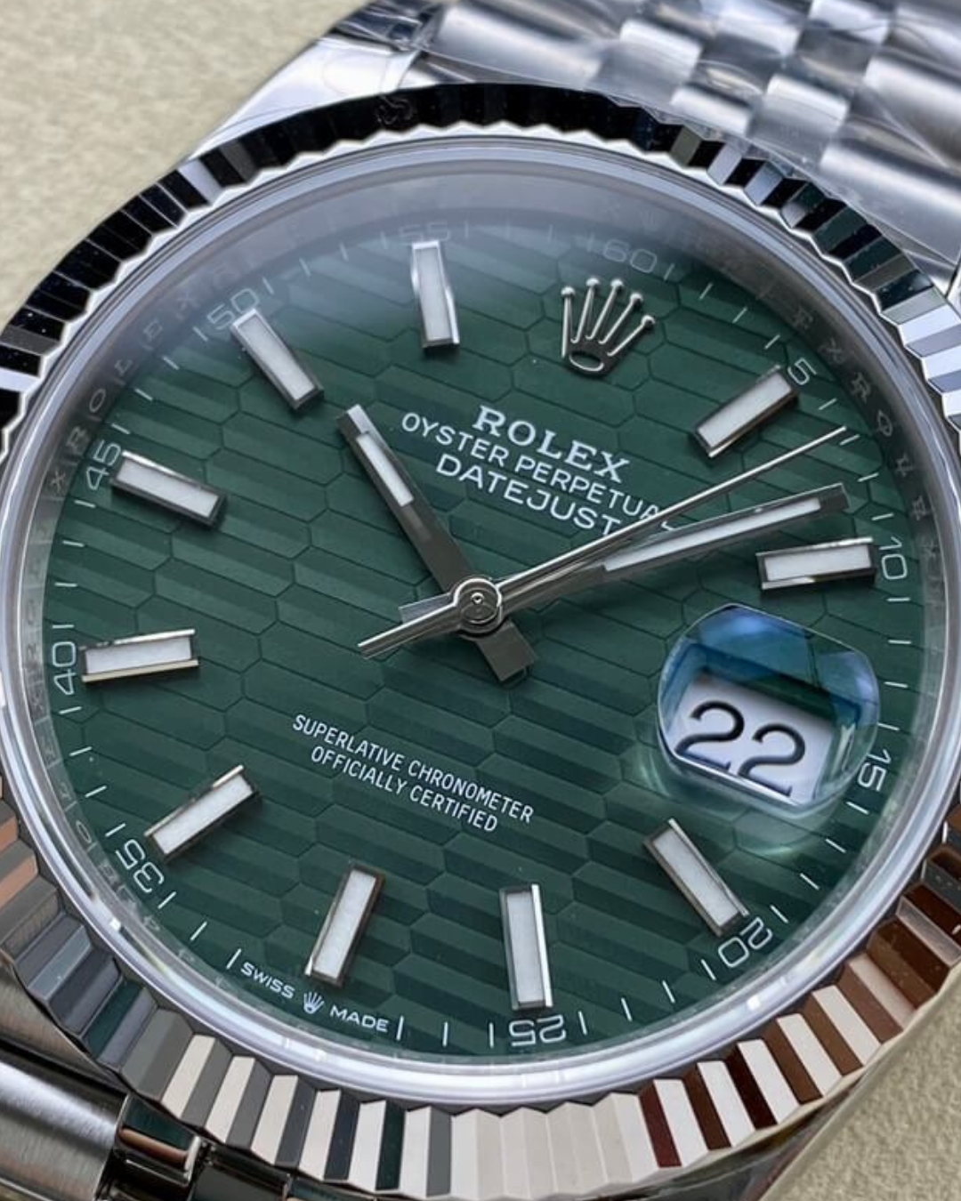 Date-Just SC 36mm 126334 Green