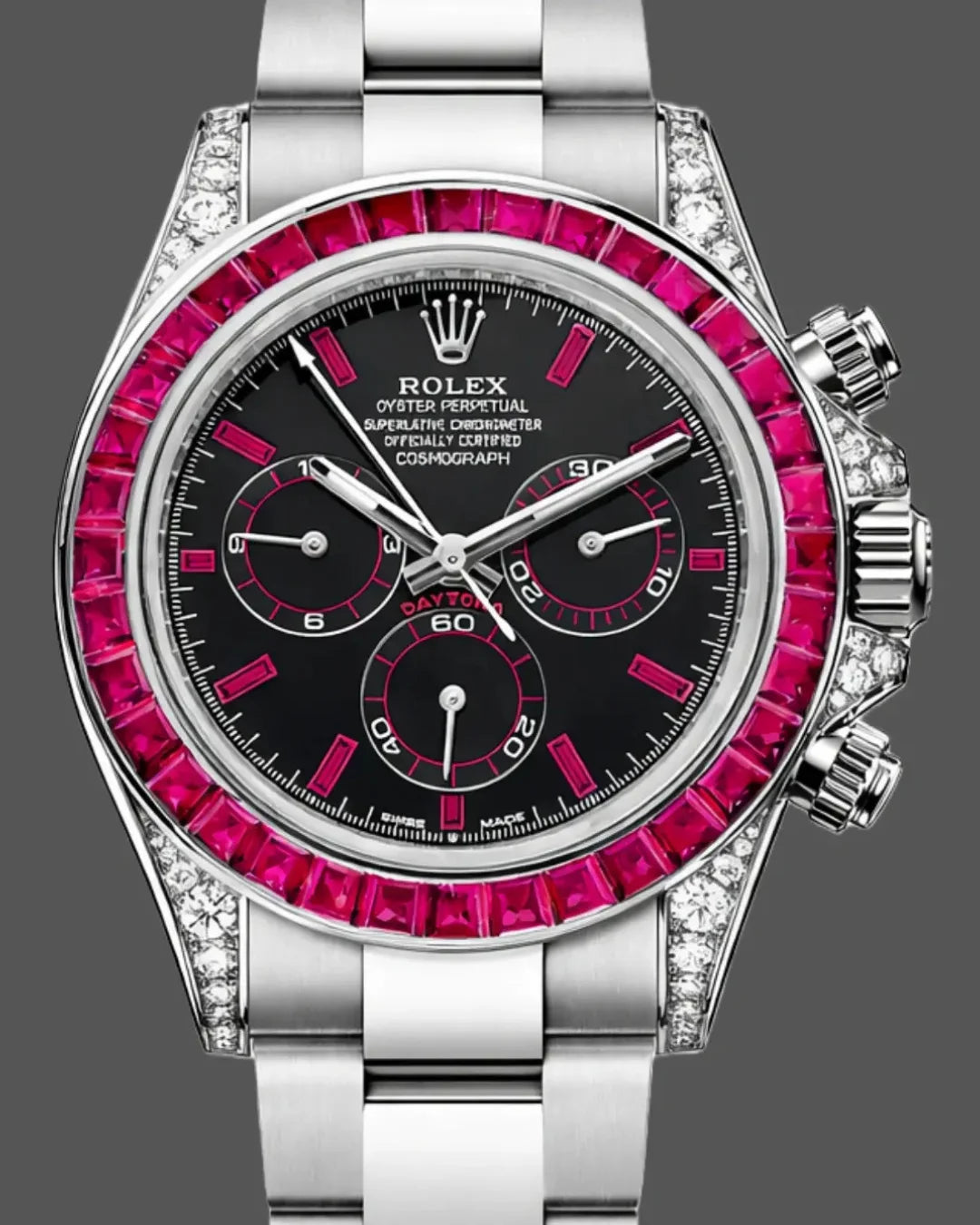 Rolex Daytona Ruby Diamond 126599tru Watch - Wristwatch