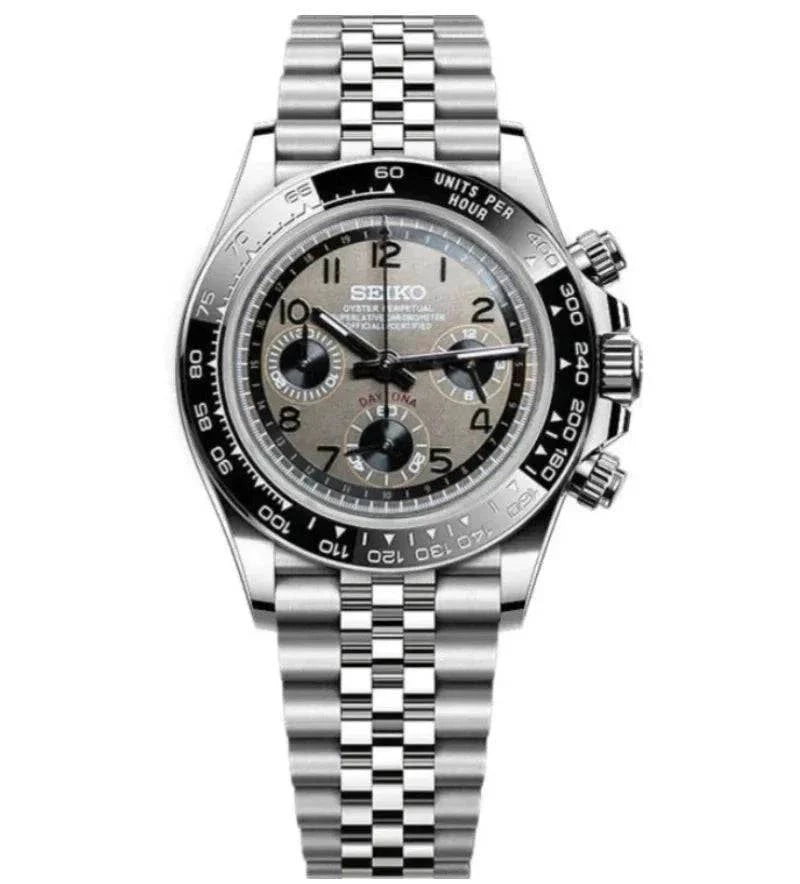 Daytona Watch Mod Gun Smoke Edition - Wristwatch