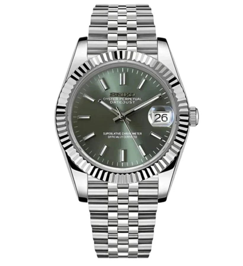Datejust Watch Mod Olive Ladies Edition - Wristwatch