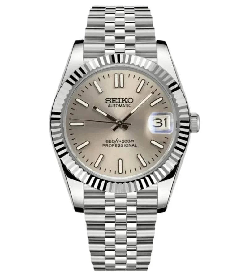 Datejust Watch Mod Roman Champagne Ladies Edition - Wristwatch