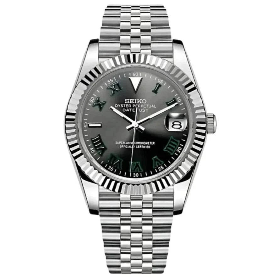 Datejust Watch Mod Wimbledon Ladies Edition - Wristwatch