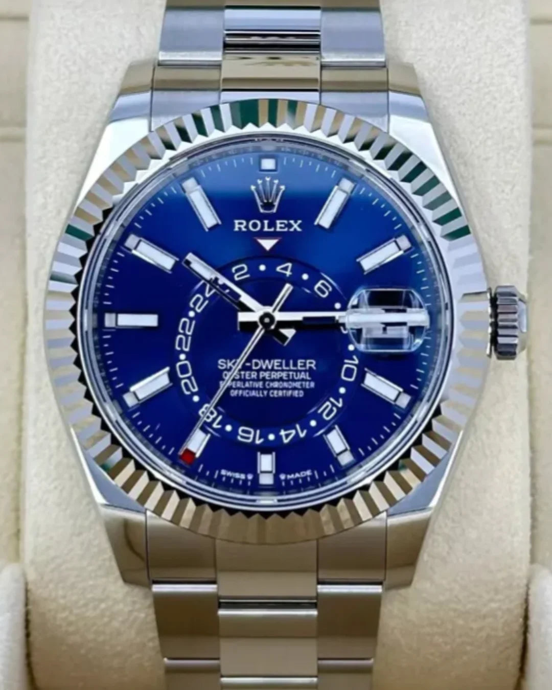 Sky-dweller Sc Blue Oyster 336934-9002 - Wristwatch