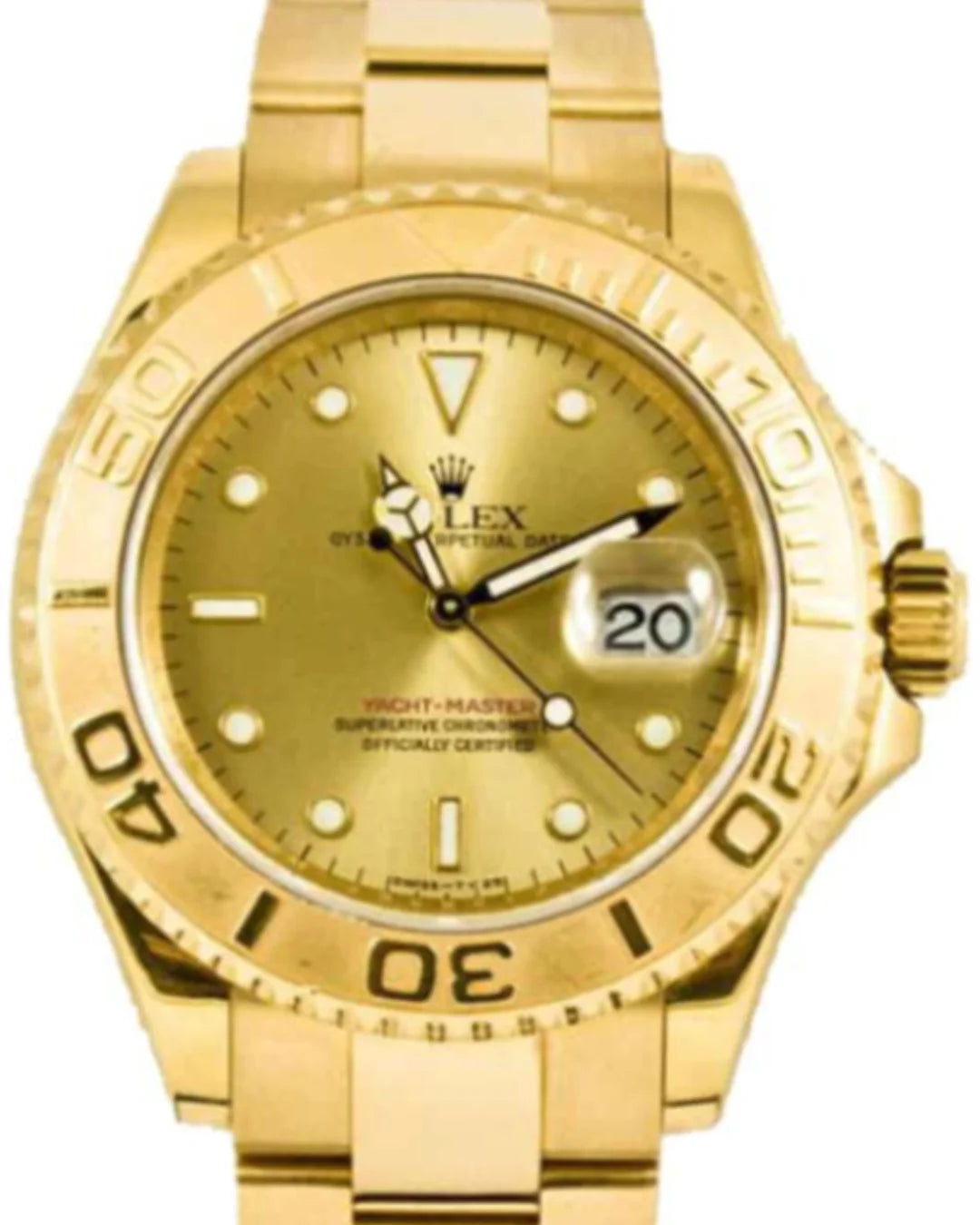Yacht-master Sc 16628 Gold Watch - Wristwatch
