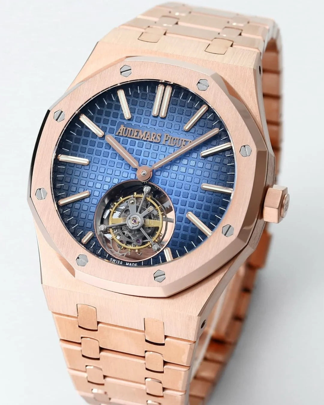 Audemars Piguet Royal Oak Tourbillon Extra-thin Rose Gold 26730or.oo.1320or.02 - Wristwatch