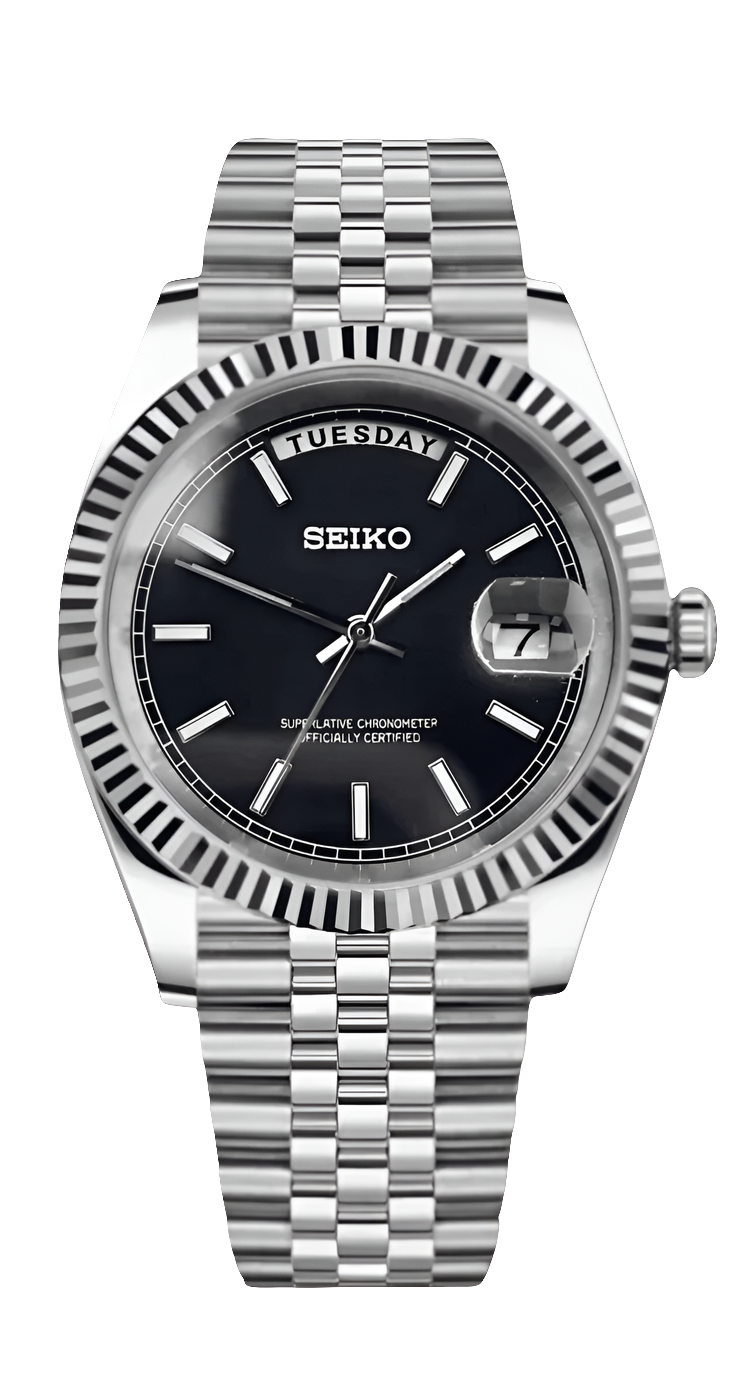 Day Date Watch Mod Black Edition