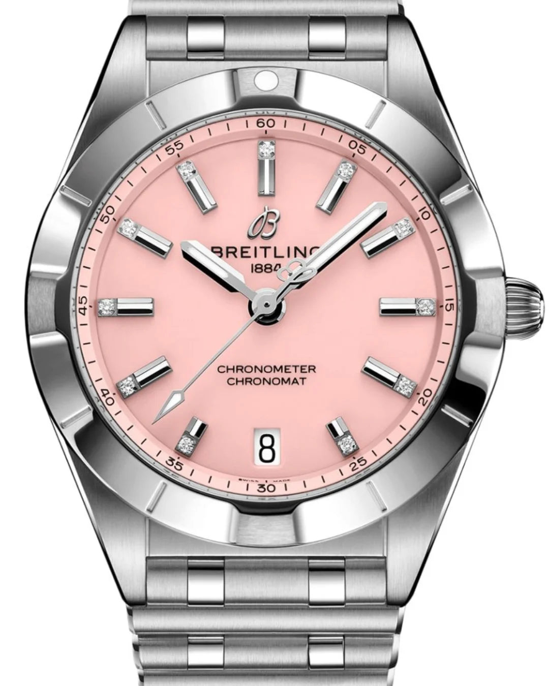 Breitling Chronomat A77310101k1a1 Pink Watch - Wristwatch