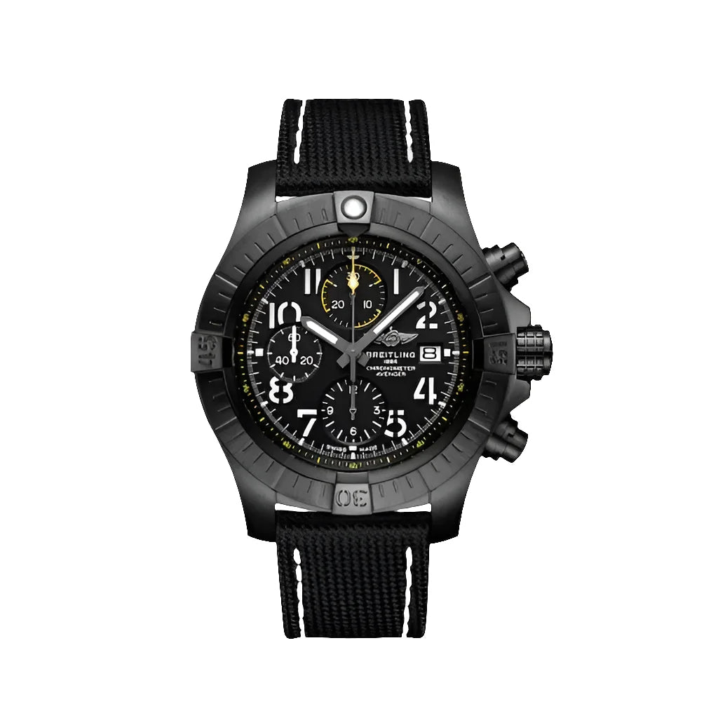 Breitling Mod Avenger Black V13317101b1x2 Watch Wristwatch
