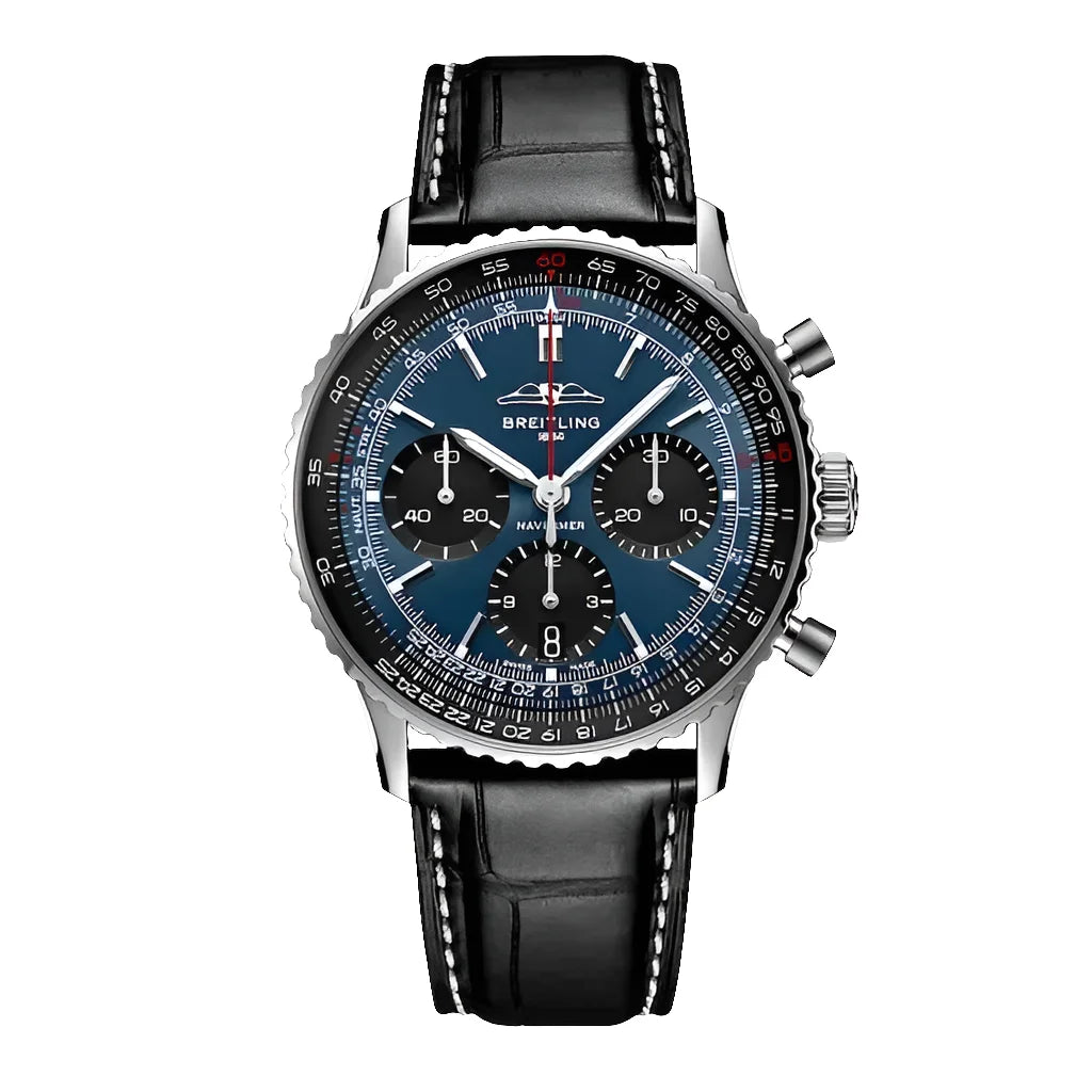 Breitling Mod Navitimer Blue Ab0139241c1p1 Watch Wristwatch
